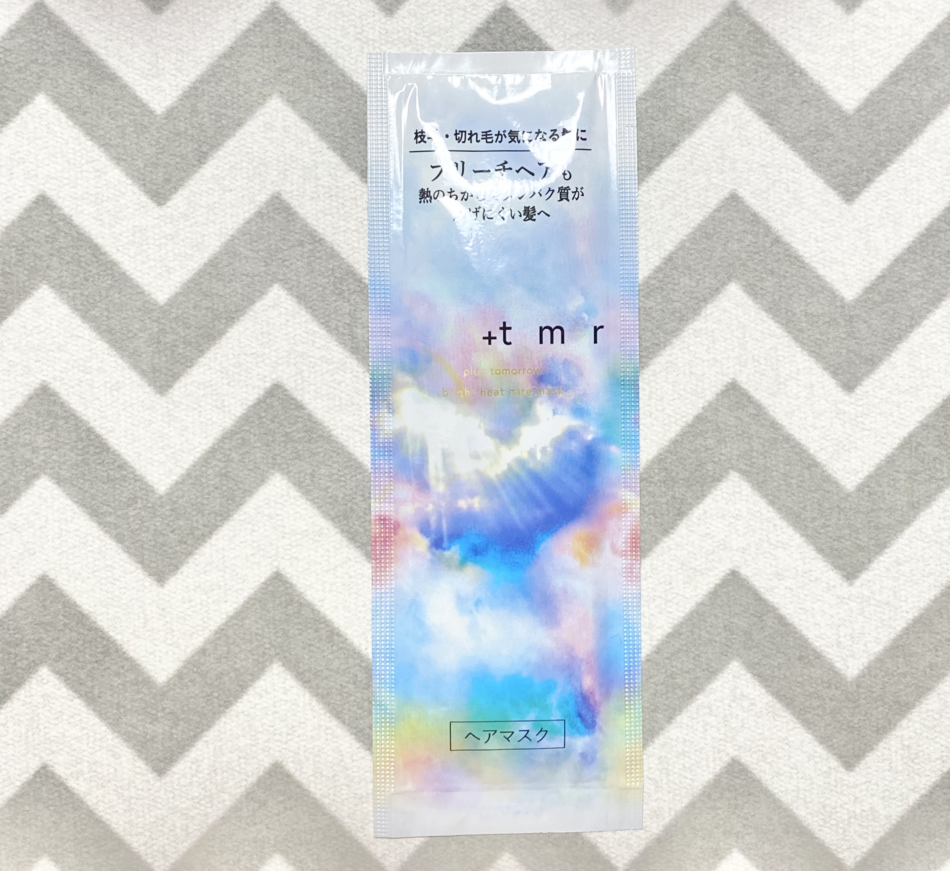 ＋ｔｍｒ ブライト ヒートケアマスクのクチコミ「＋ｔｍｒ プラストゥモロー
ブライトヒートケアマスク

ブリーチやカラーを繰り返したハイダメー.....」（1枚目）