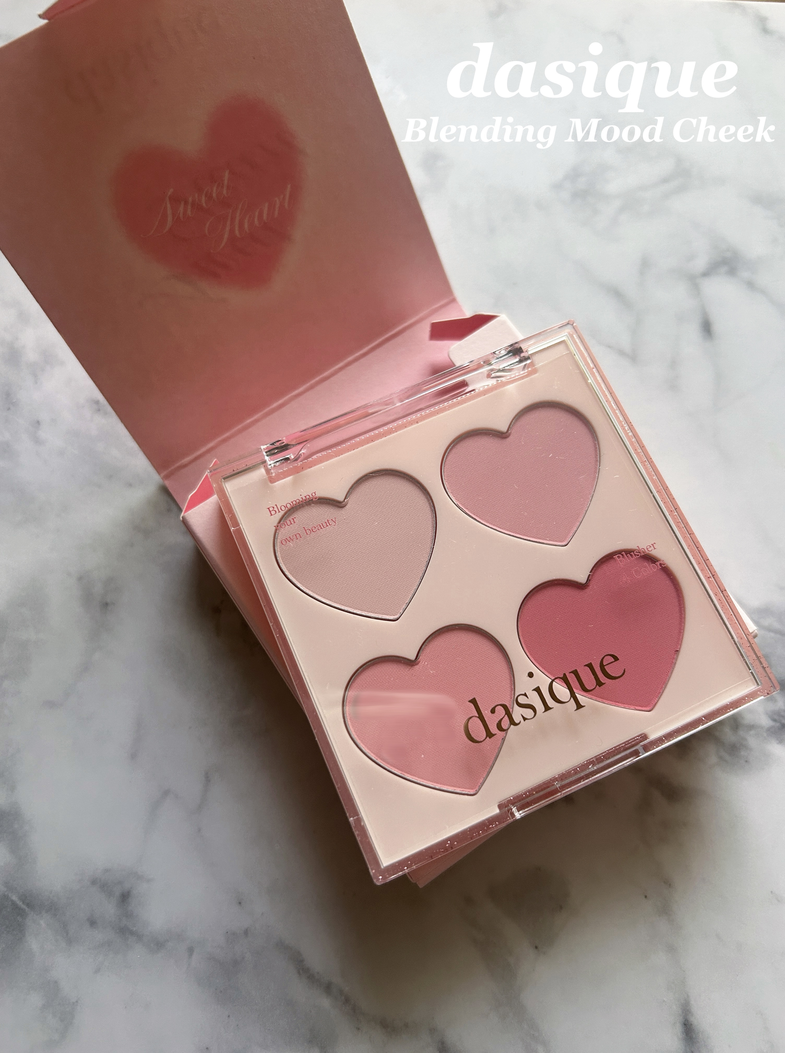 ブレンディングムードチーク/dasique/パウダーチークを使ったクチコミ（1枚目）