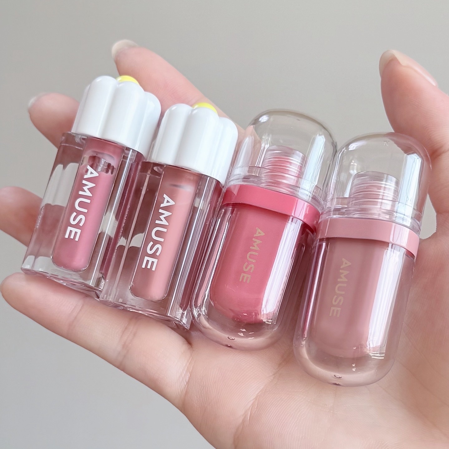 ジェルフィットティントミニデュオ/AMUSE/リップティントを使ったクチコミ（2枚目）