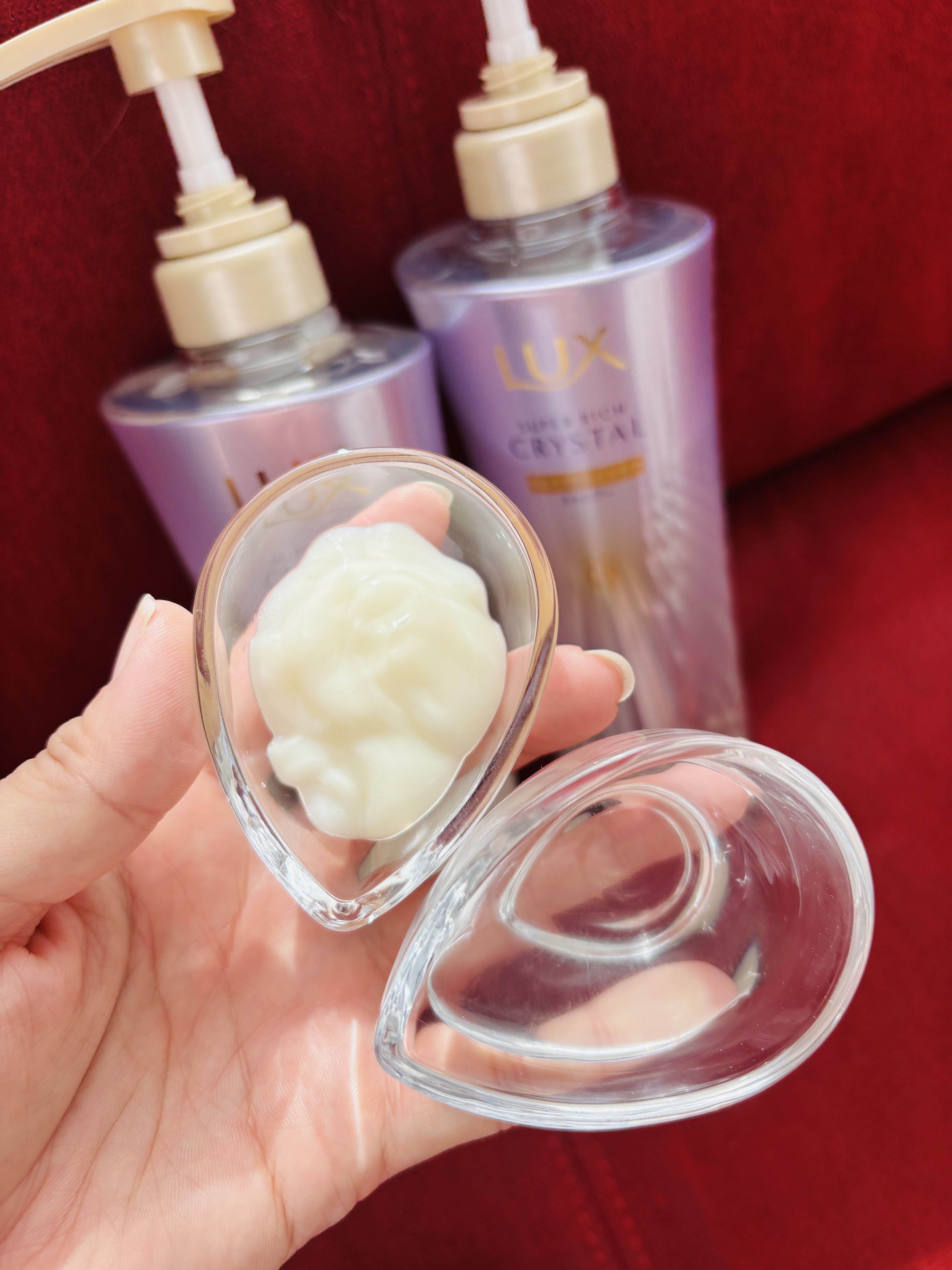 スーパーリッチクリスタル　マルチダメージリペア　シャンプー/トリートメント/LUX/市販シャンプーを使ったクチコミ（2枚目）