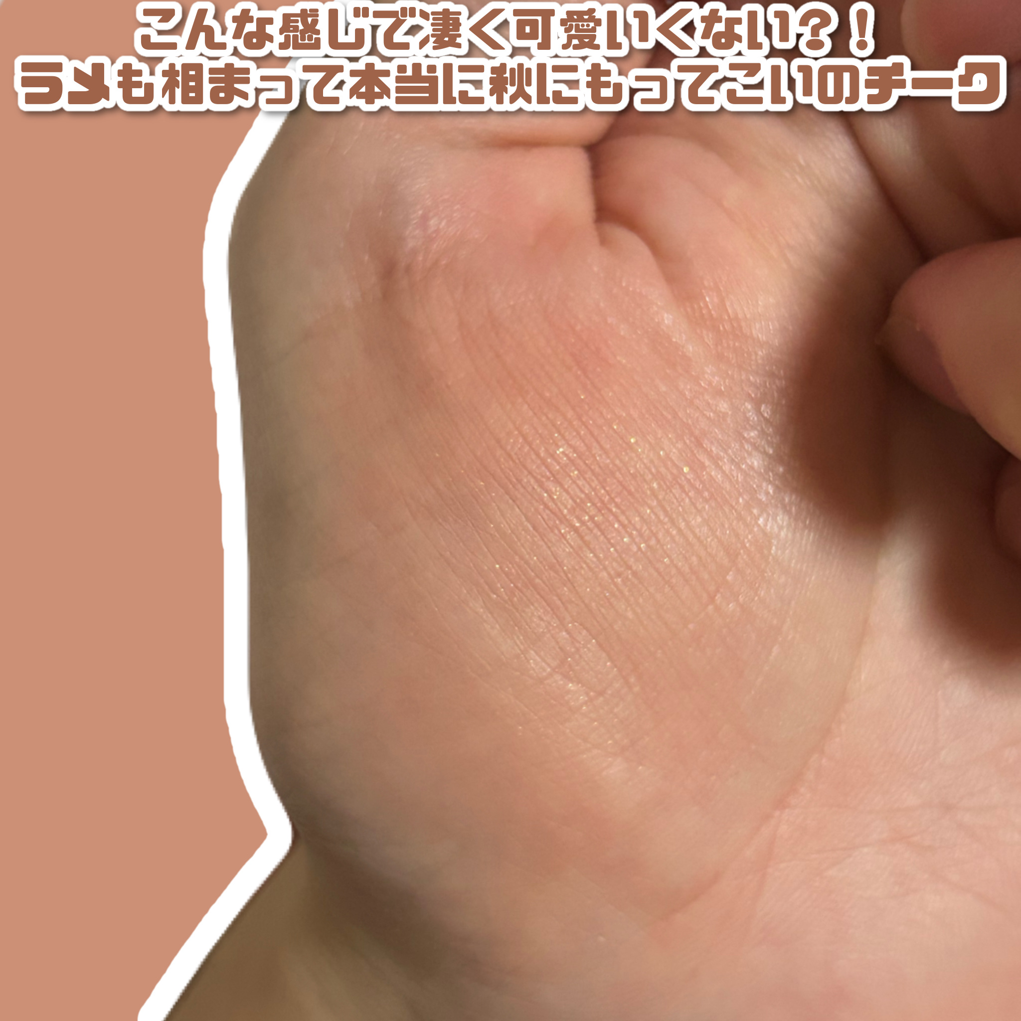 ナチュラル チークN/CEZANNE/パウダーチークを使ったクチコミ（3枚目）