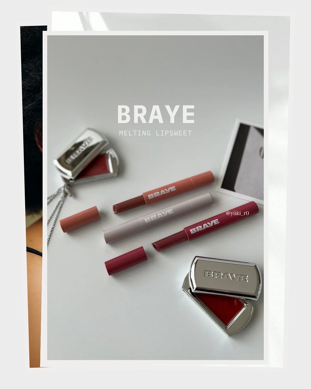 メルティングリップスウィート/BRAYE/口紅を使ったクチコミ(1枚目)