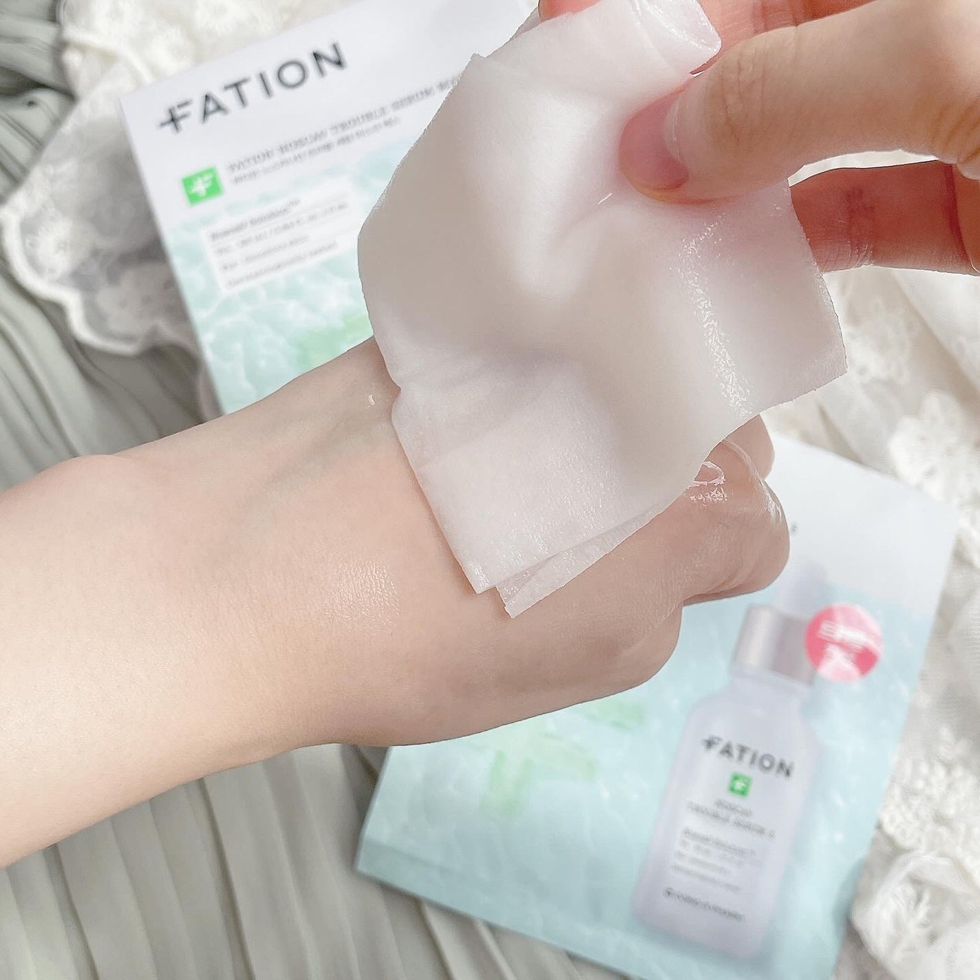 ノスカナイン T セラムマスク S/FATION/シートマスク・パックを使ったクチコミ(5枚目)