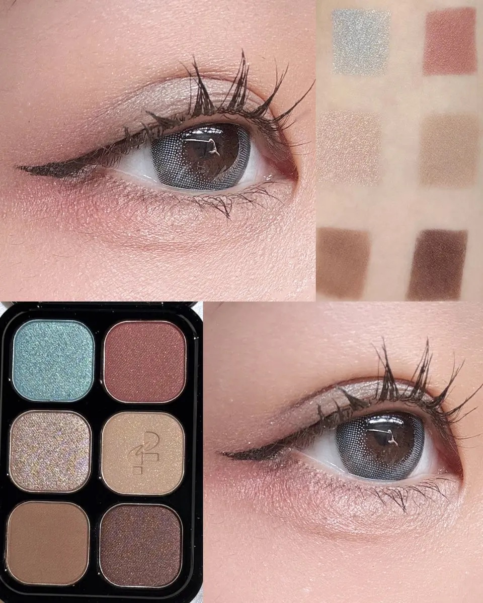 オッドバランスアイパレット/TWO SLASH FOUR/アイシャドウパレットを使ったクチコミ（3枚目）