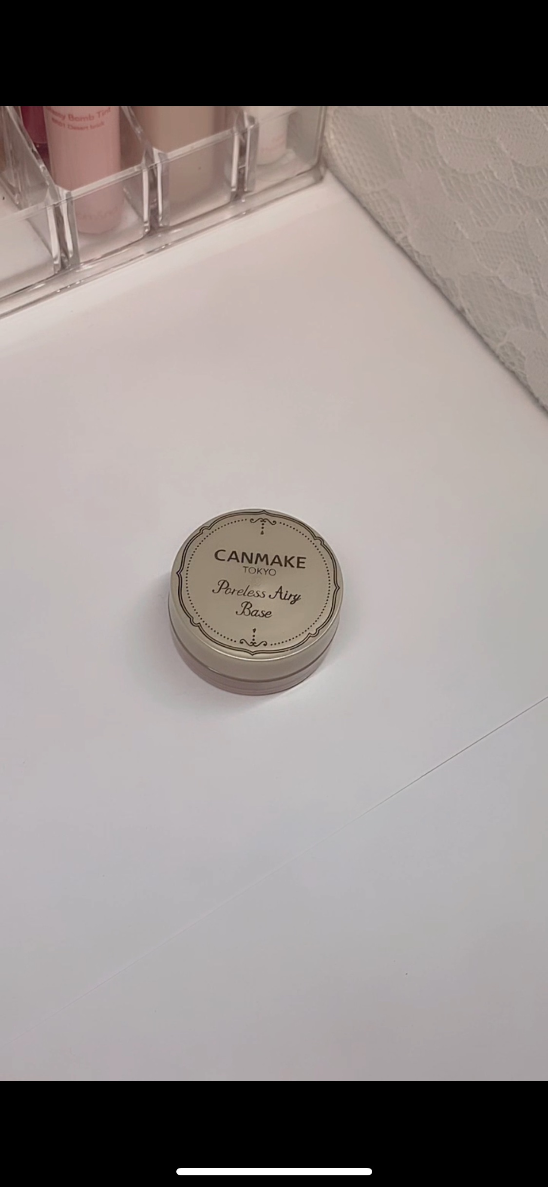 ポアレスエアリーベース/キャンメイク/化粧下地を使ったクチコミ（1枚目）