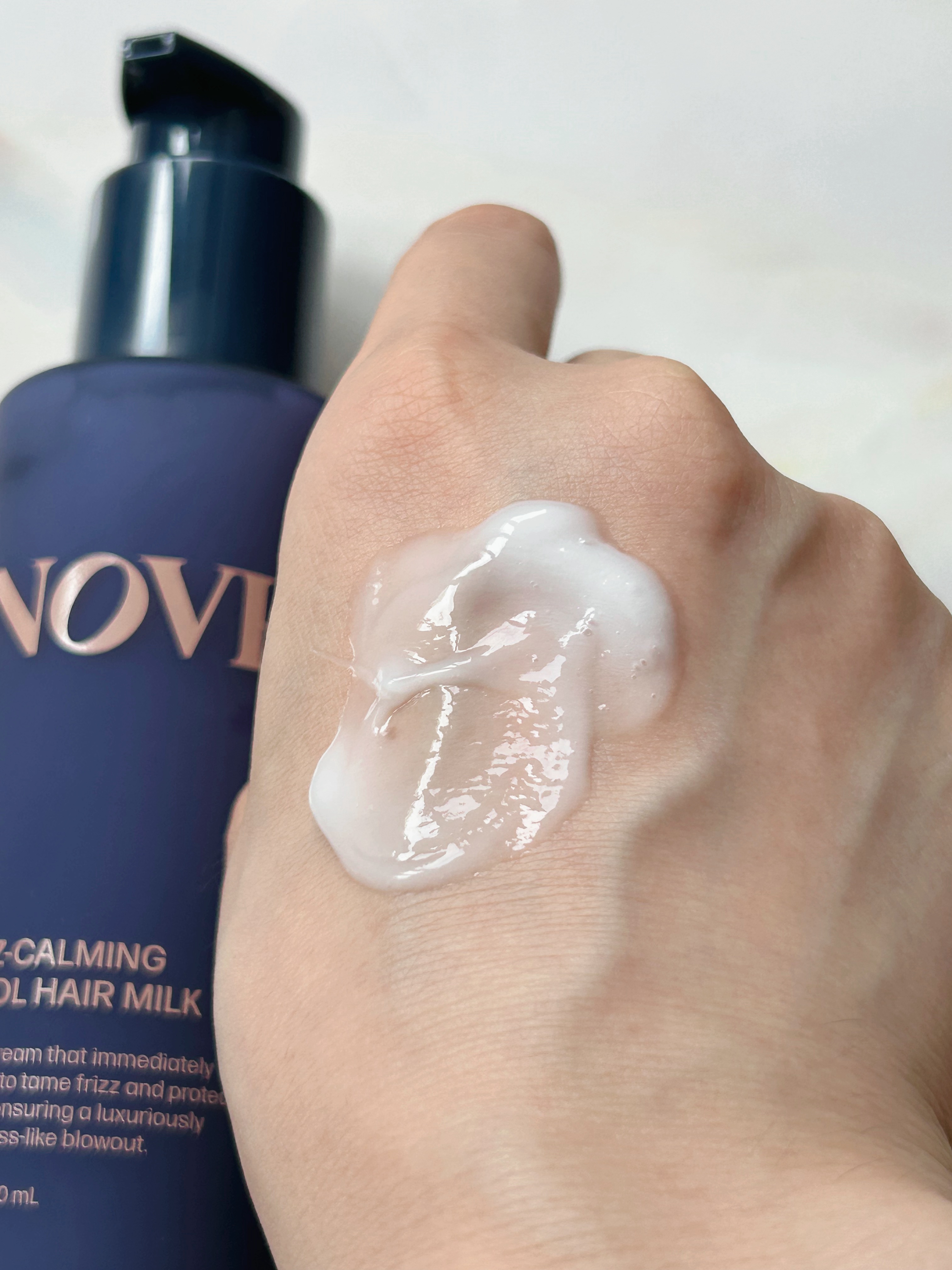 フリズカーミングコントロールヘアミルク/UNOVE/ヘアミルクを使ったクチコミ（3枚目）
