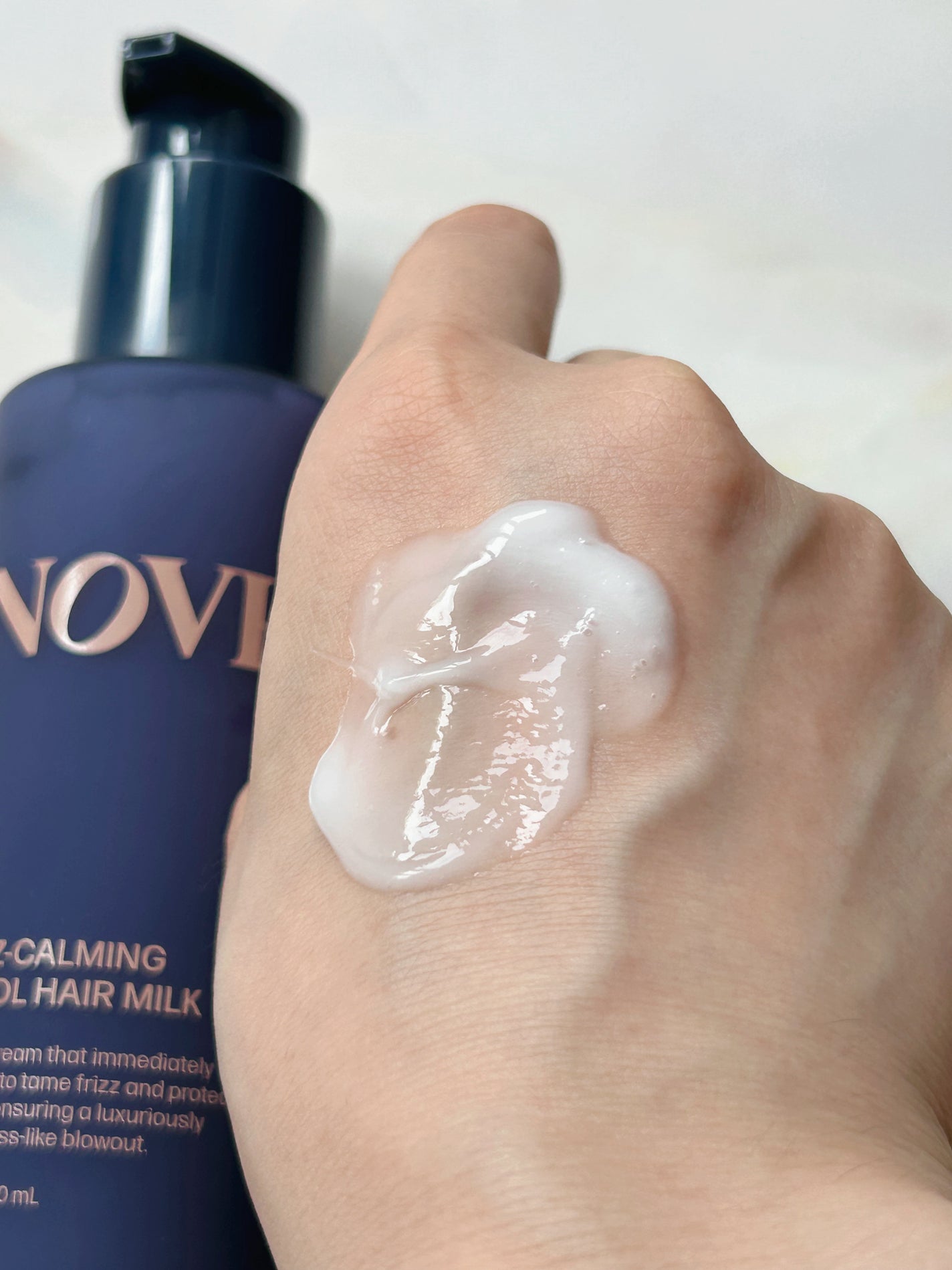 フリズカーミングコントロールヘアミルク/UNOVE/ヘアミルクを使ったクチコミ(3枚目)