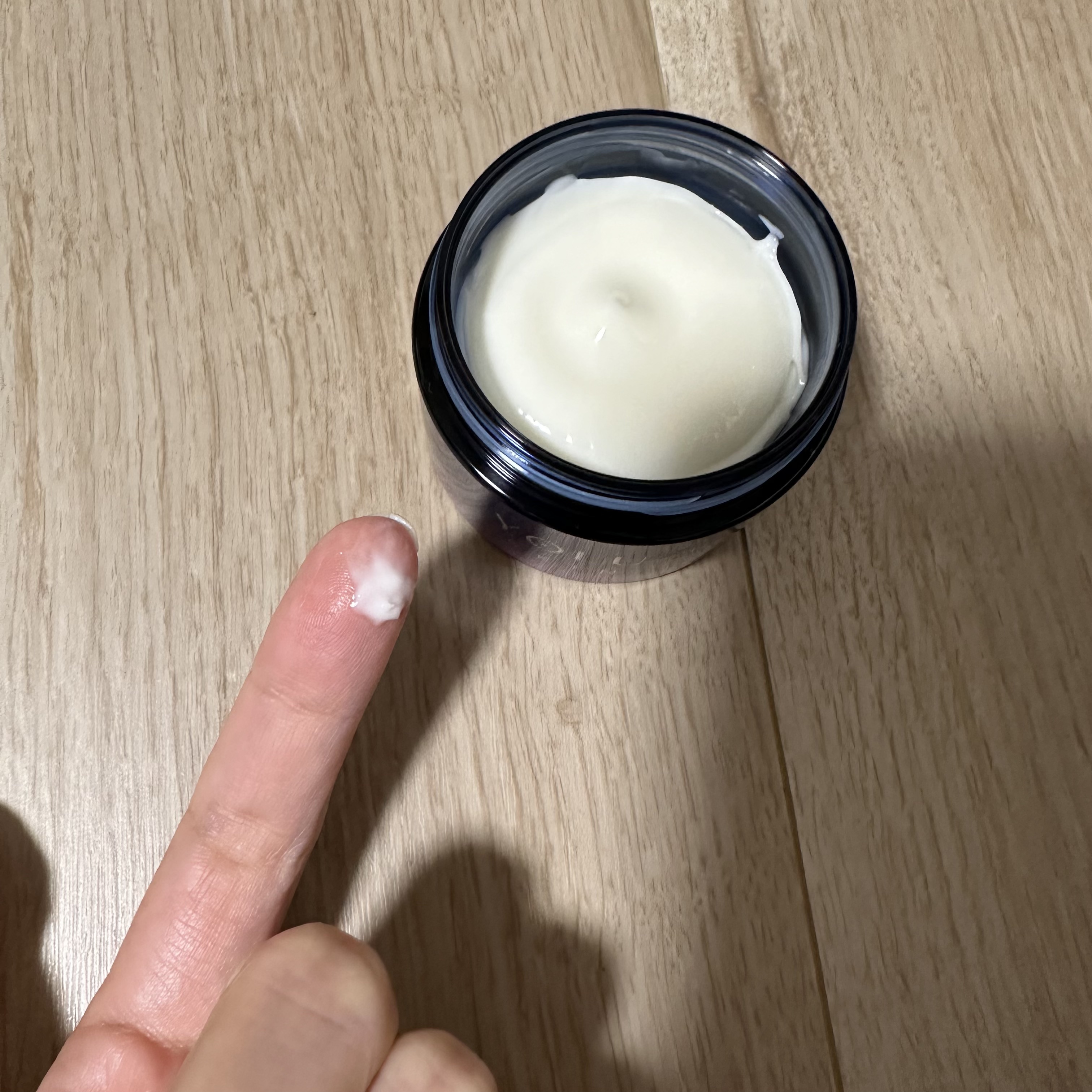 ヨル スキン オーバーナイトクリーム モイスト/YOLU/フェイスクリームを使ったクチコミ（3枚目）