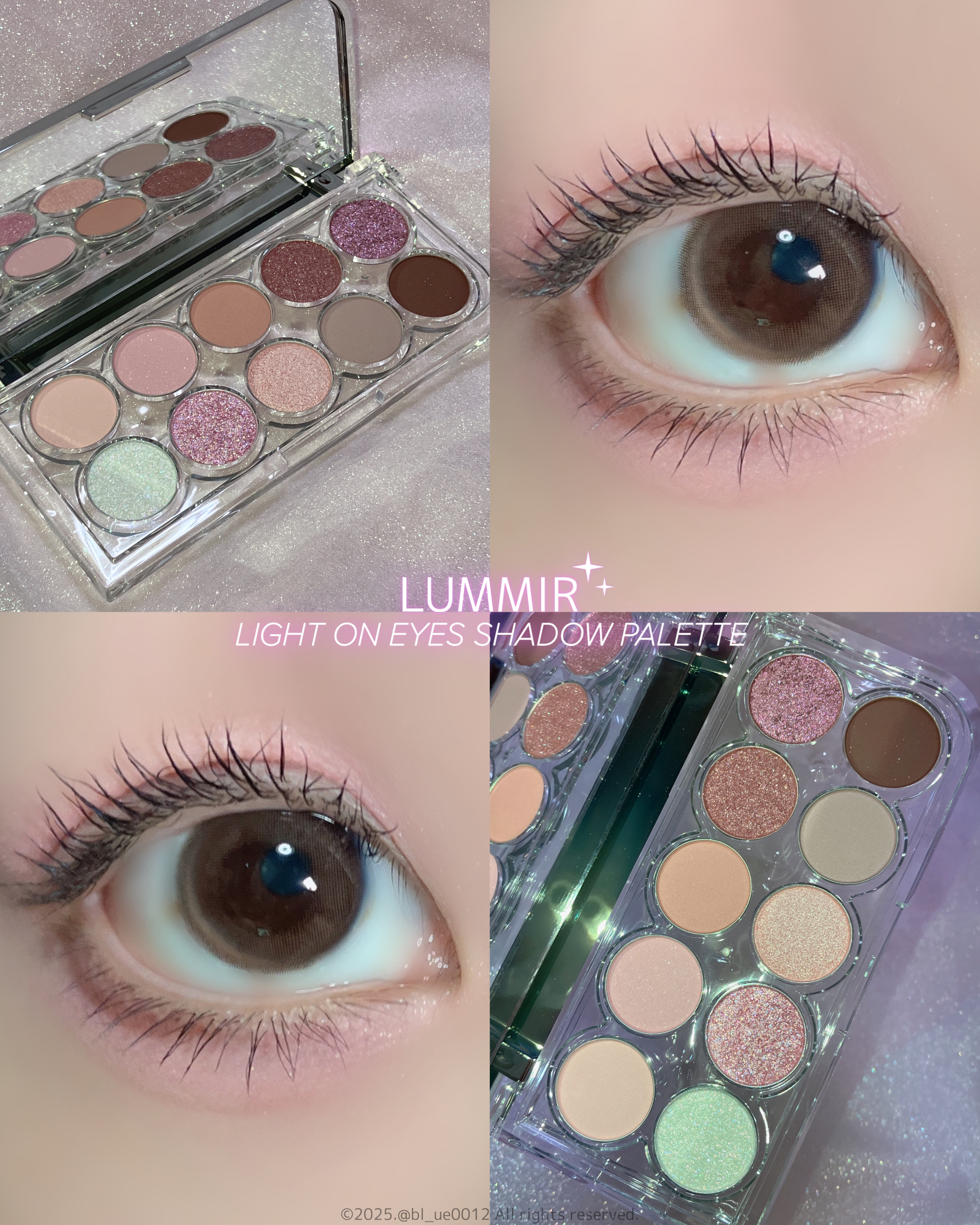 ライトオンアイズシャドウパレット/ルミル/アイシャドウパレットを使ったクチコミ（1枚目）