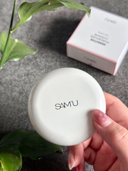 センシティブピュア&ピュアクッション/SAM'U/クッションファンデーションを使ったクチコミ(5枚目)