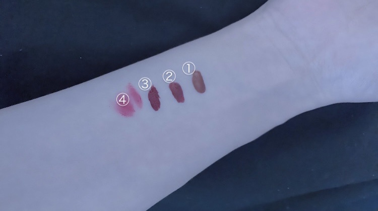 ゼロベルベットティント/rom&amp;nd/リップティントを使ったクチコミ（3枚目）