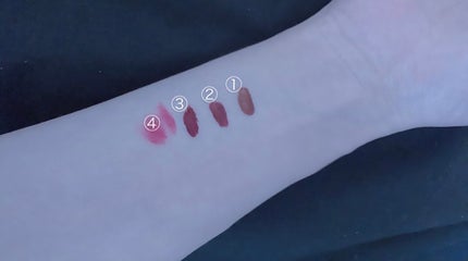 ゼロマットリップスティック/rom&nd/口紅を使ったクチコミ(3枚目)