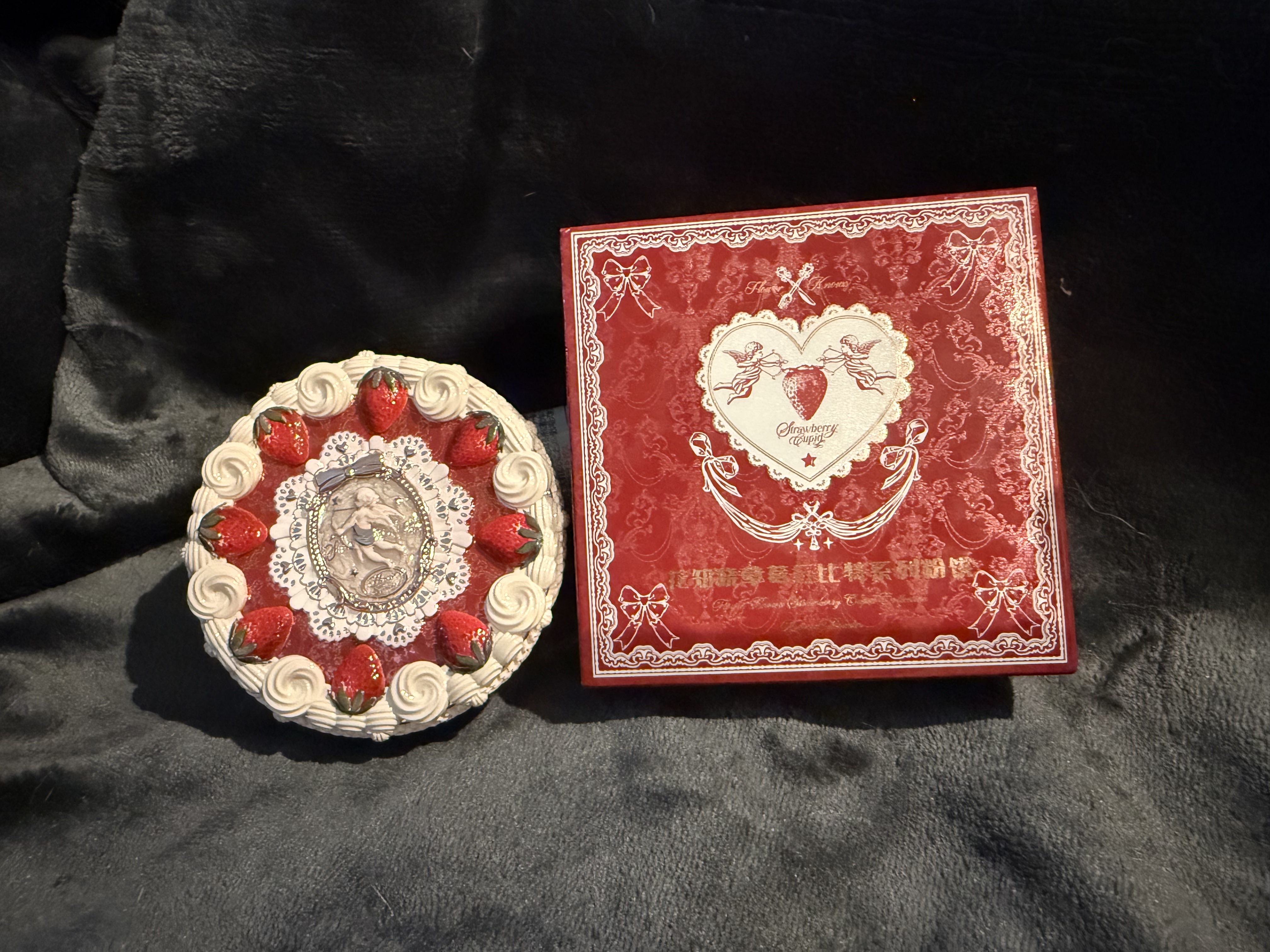 ストロベリーキューピッドコレクション プレストパウダー/FlowerKnows/プレストパウダーを使ったクチコミ（1枚目）