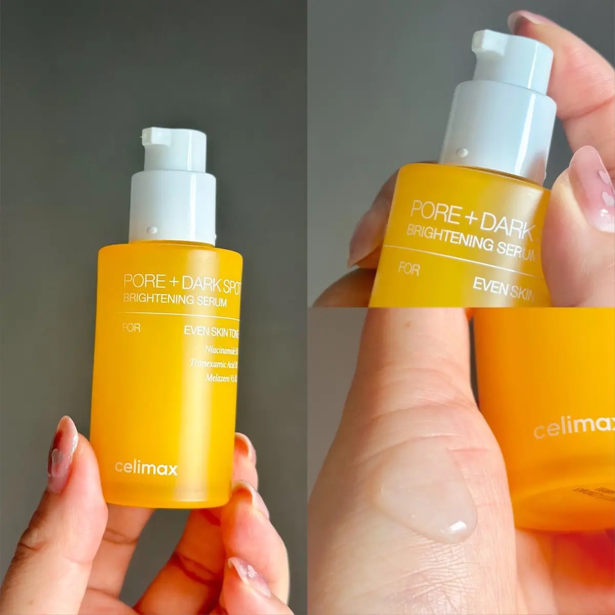 ポア ブライトニング シミケアセラム/celimax/美容液を使ったクチコミ（2枚目）