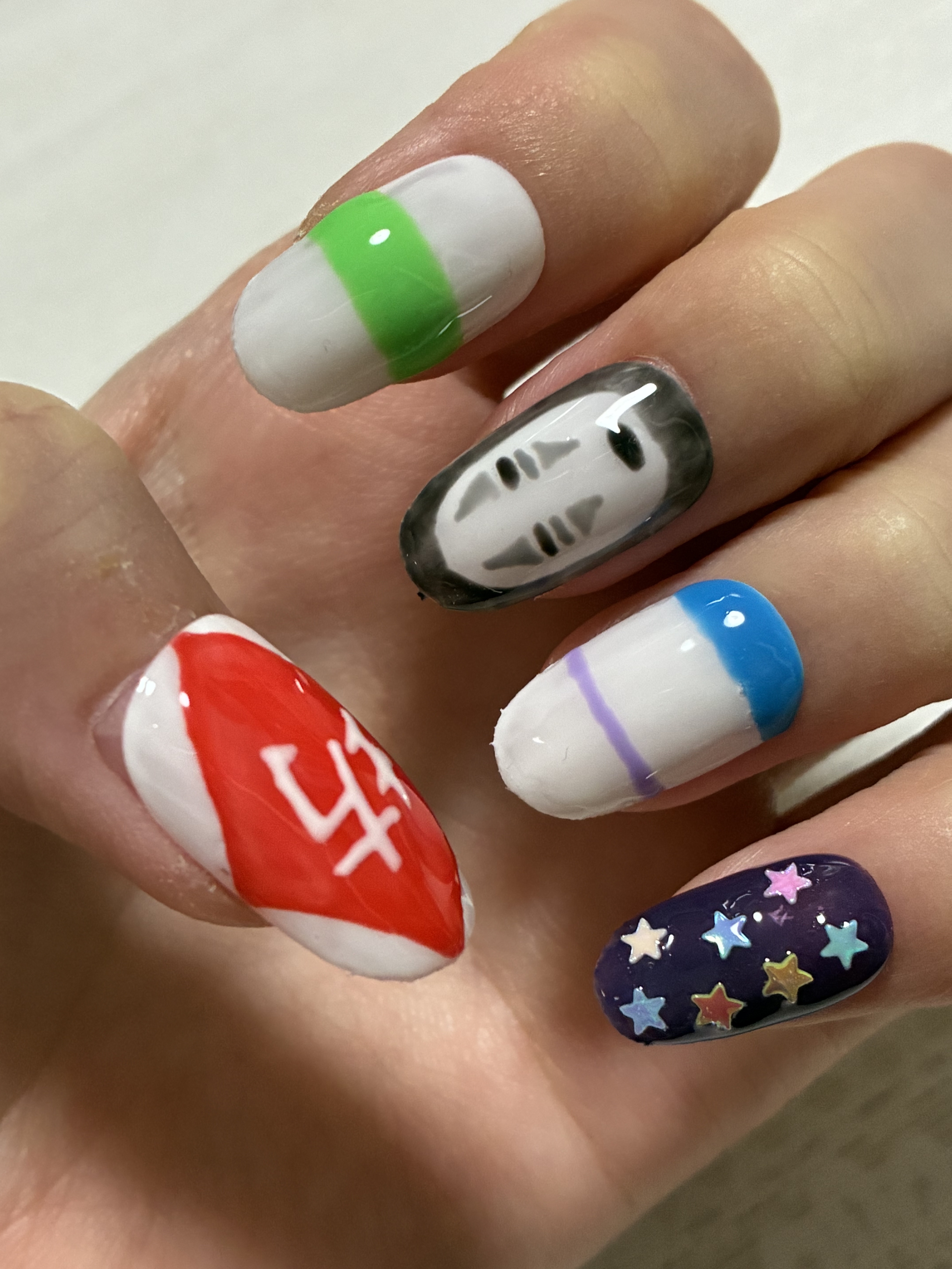 ジェルネイル（ライト対応）/セリア/ジェルネイルを使ったクチコミ（2枚目）