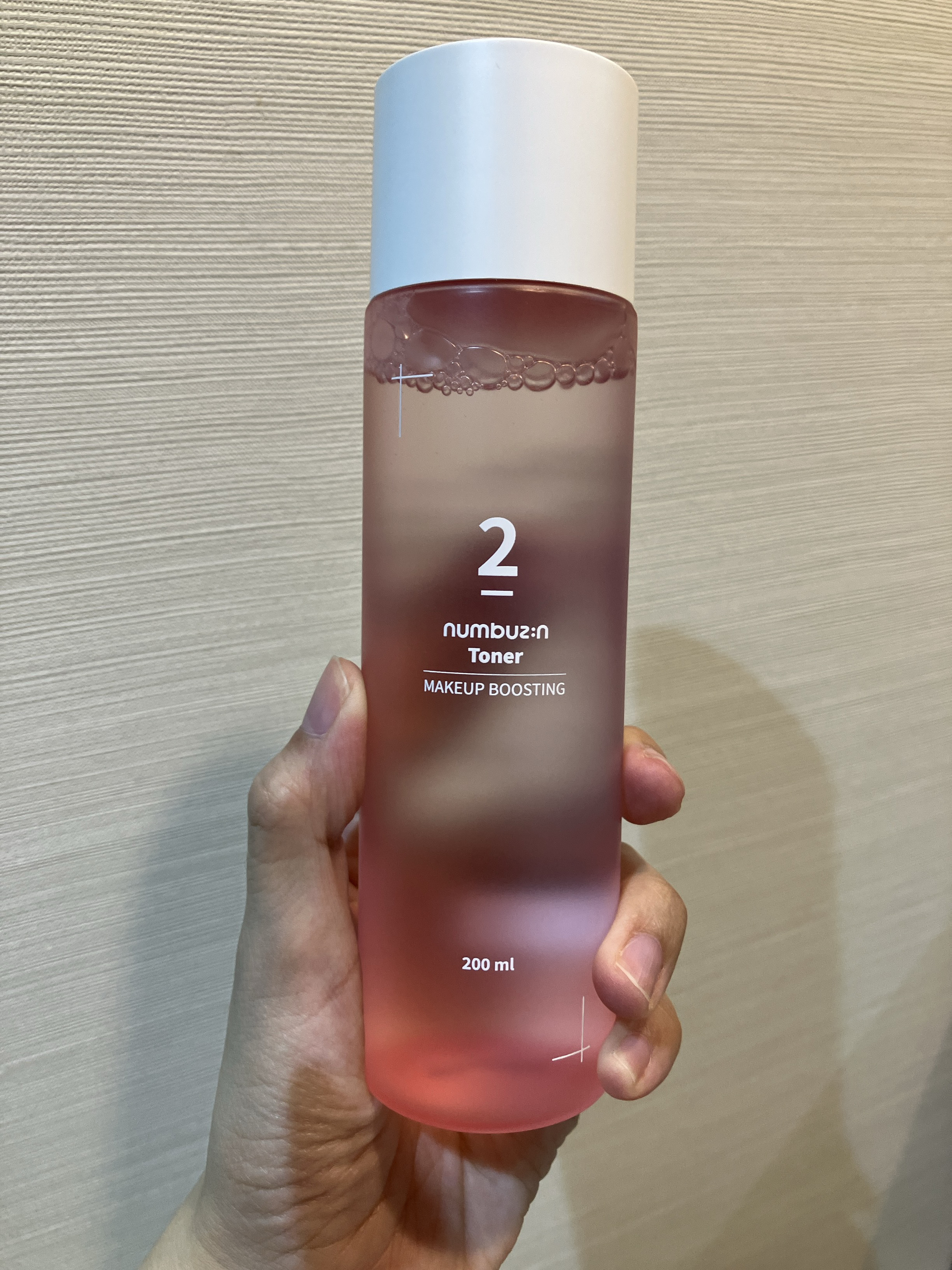 2番 ぴたっとメイクトナー/numbuzin/化粧水を使ったクチコミ（1枚目）