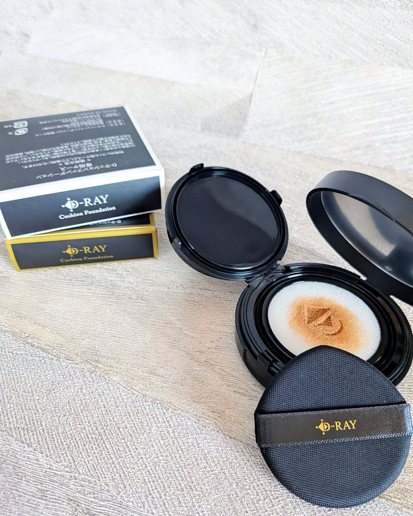 D-クッションファンデーション/D-RAY/クッションファンデーションを使ったクチコミ（3枚目）