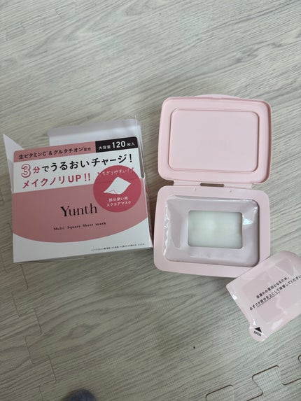 マルチスクエアシートマスク BOX/Yunth/シートマスク・パックを使ったクチコミ(1枚目)