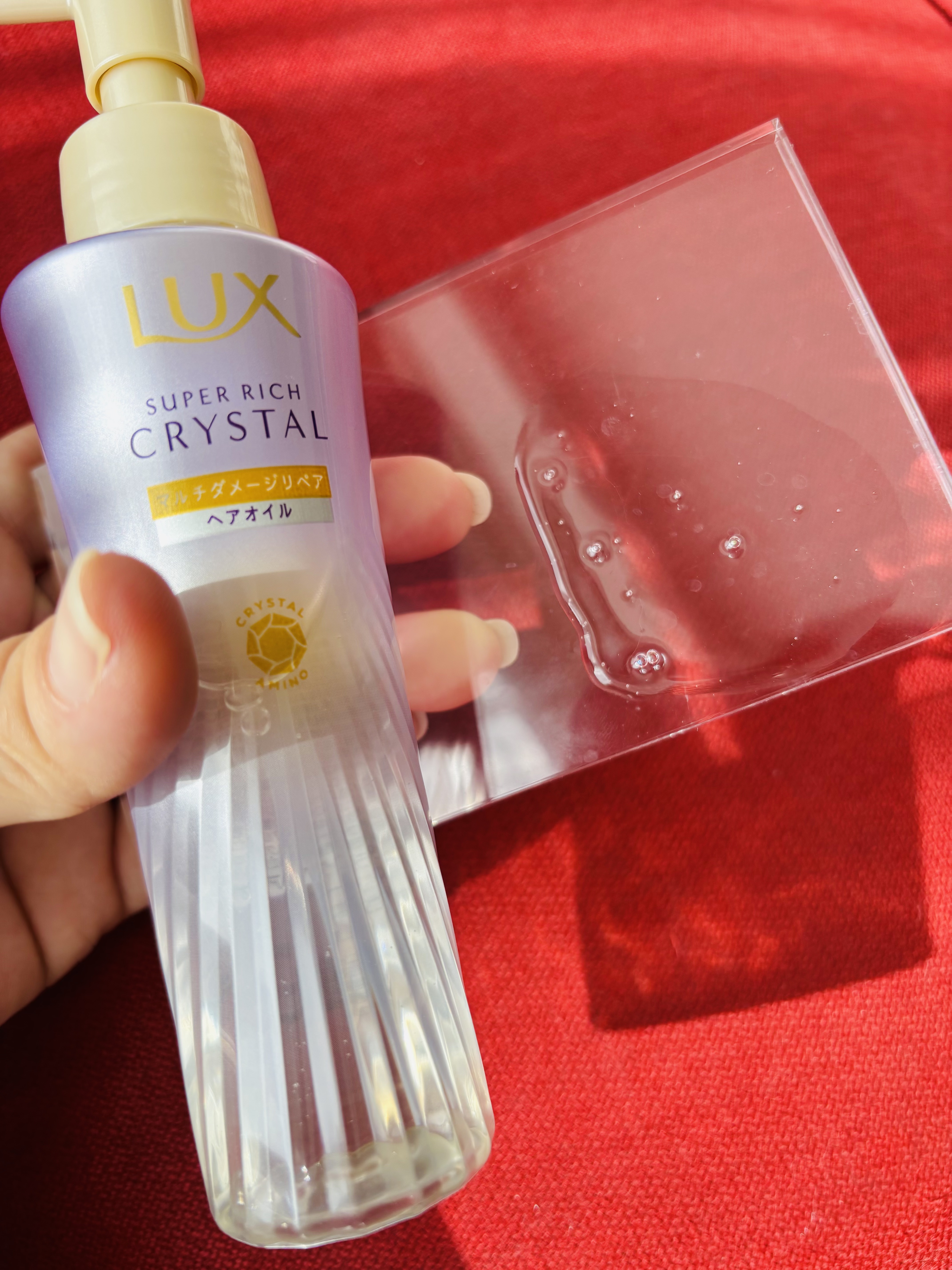 スーパーリッチクリスタル　マルチダメージリペア　シャンプー/トリートメント/LUX/市販シャンプーを使ったクチコミ（3枚目）