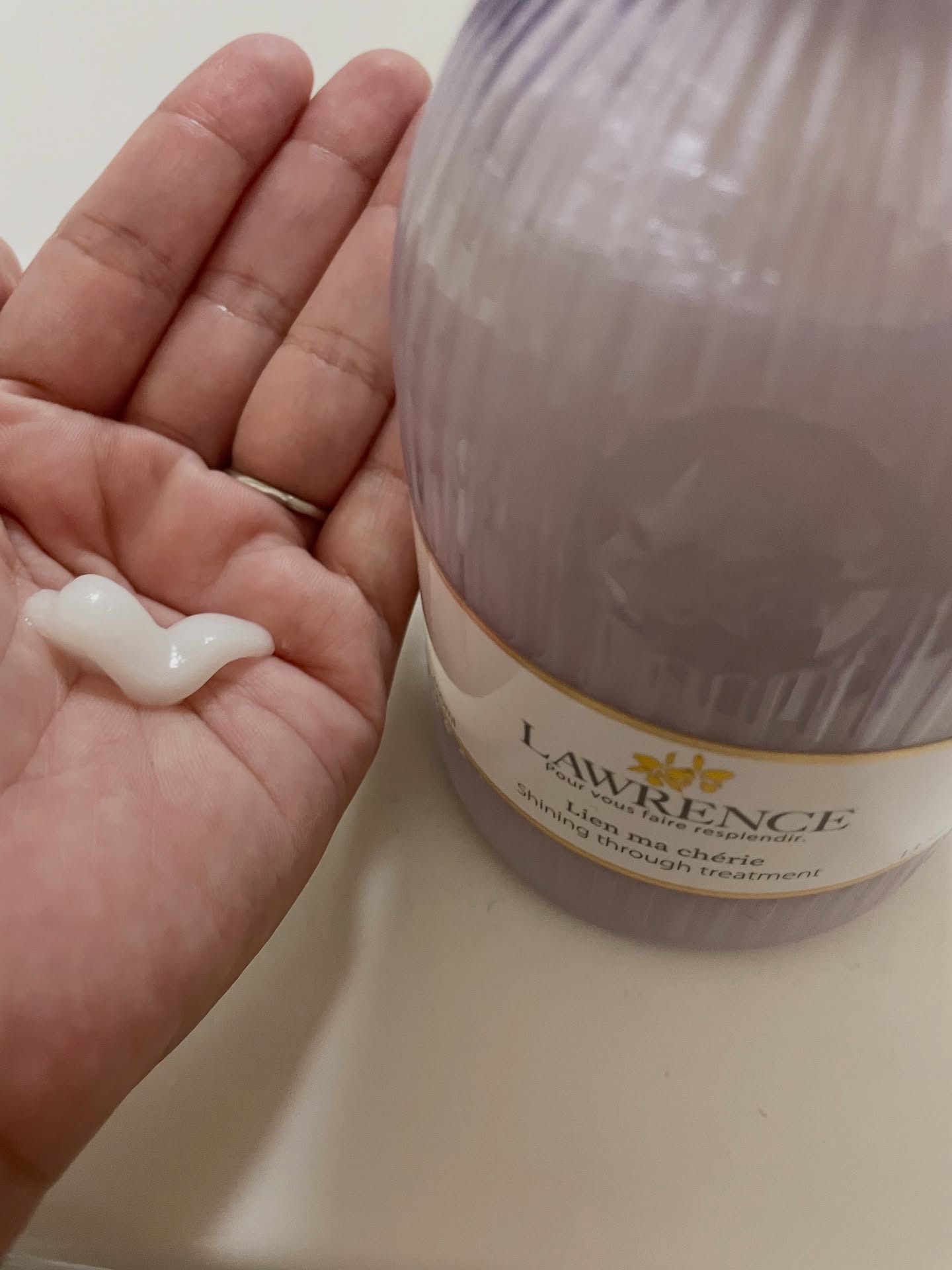 ロウレンス　シャイニングスルーシャンプー/トリートメント　リアンマシェリ（レイヤードモイストタイプ）/ロウレンス /市販シャンプーを使ったクチコミ（3枚目）