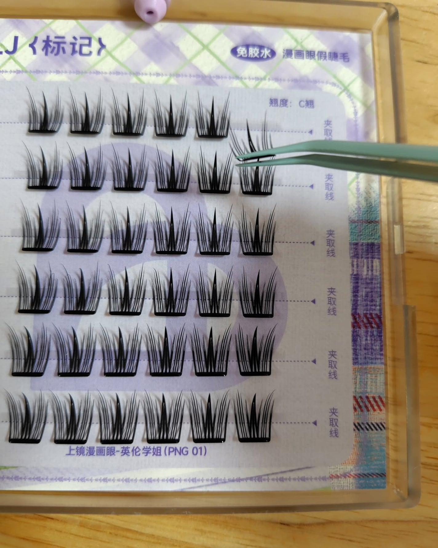 lalaフォロバ100◎ on LIPS 「BLJブリーズフォト部分用つけまつげ02クラシック♡☑自まつ毛..」(4枚目)