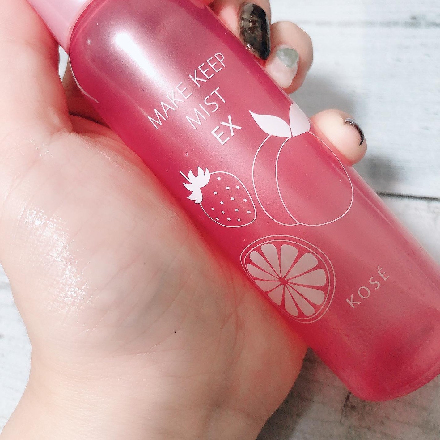 メイク キープ ミスト EX + TEA/コーセーコスメニエンス/ミスト状化粧水を使ったクチコミ(2枚目)