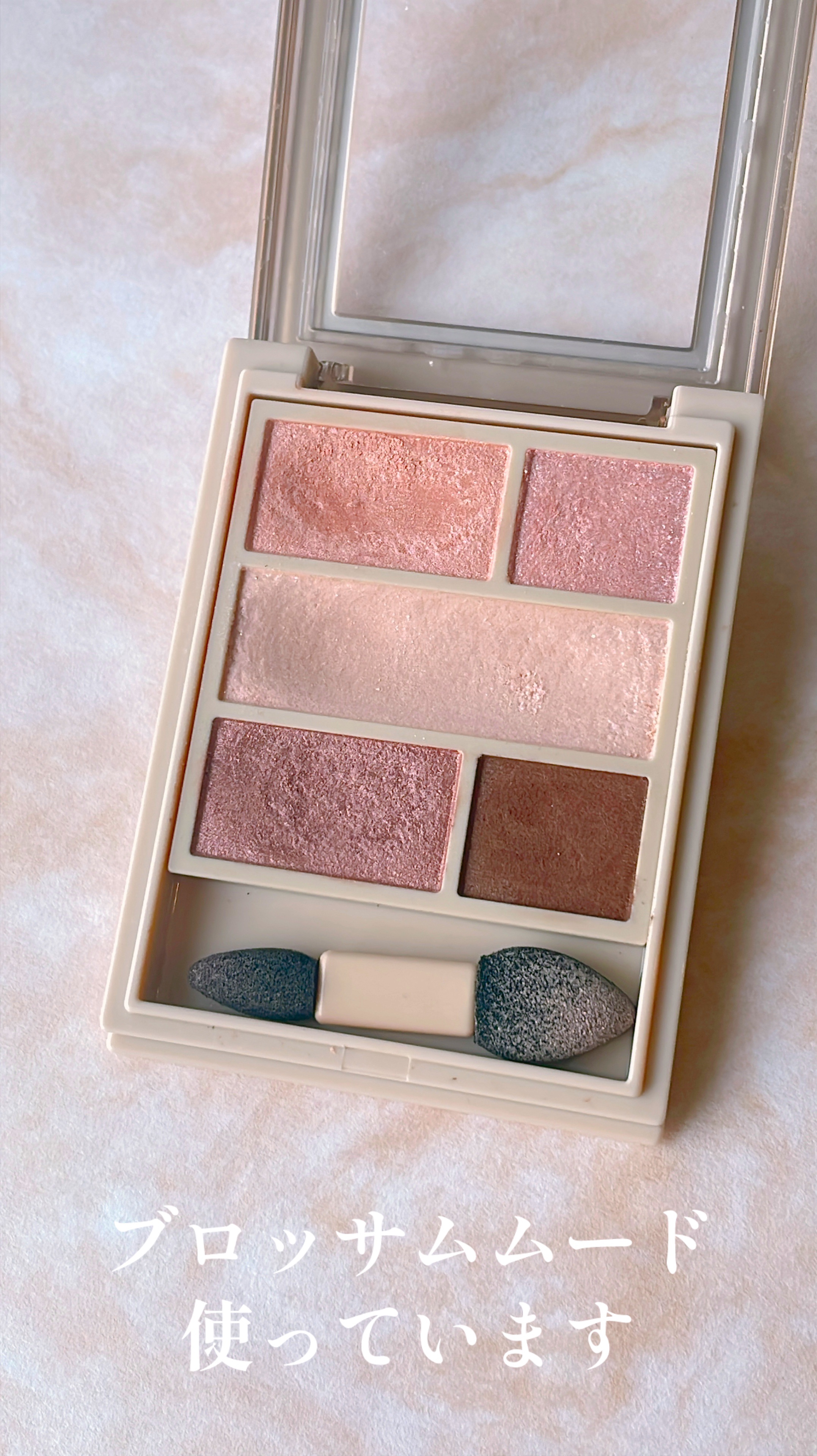 ダブル ムード アイズ/Visée/アイシャドウパレットを使ったクチコミ（2枚目）