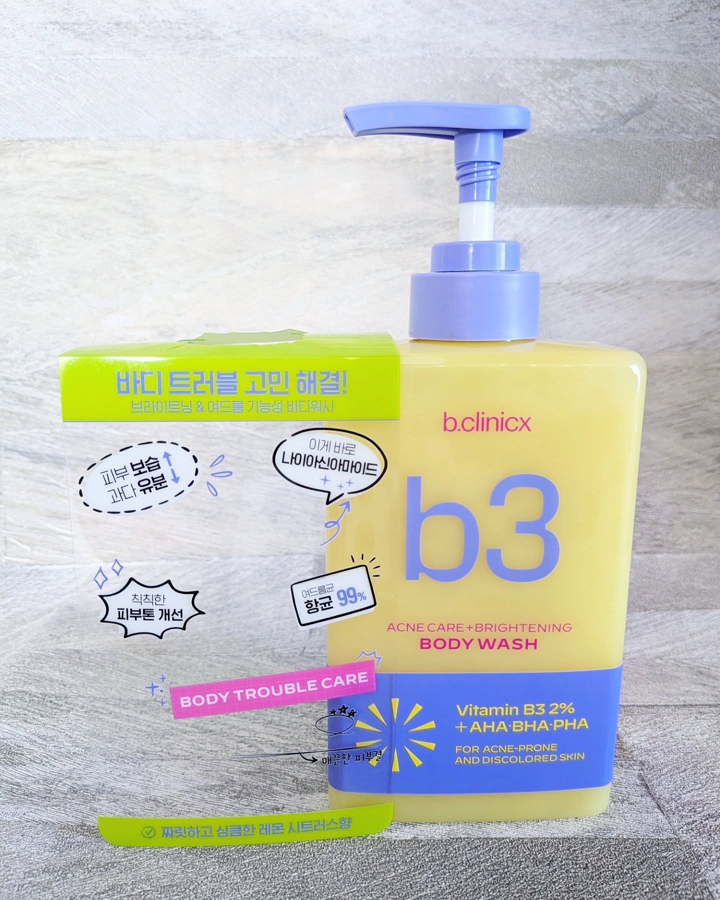 ナイアシンアミド 5% ボディローション/b.clinicx/ボディローションを使ったクチコミ（2枚目）