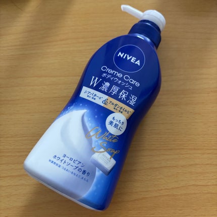 ニベア クリームケアボディウォッシュ W濃厚保湿 ヨーロピアンホワイトソープの香り/ニベア/ボディソープを使ったクチコミ(1枚目)