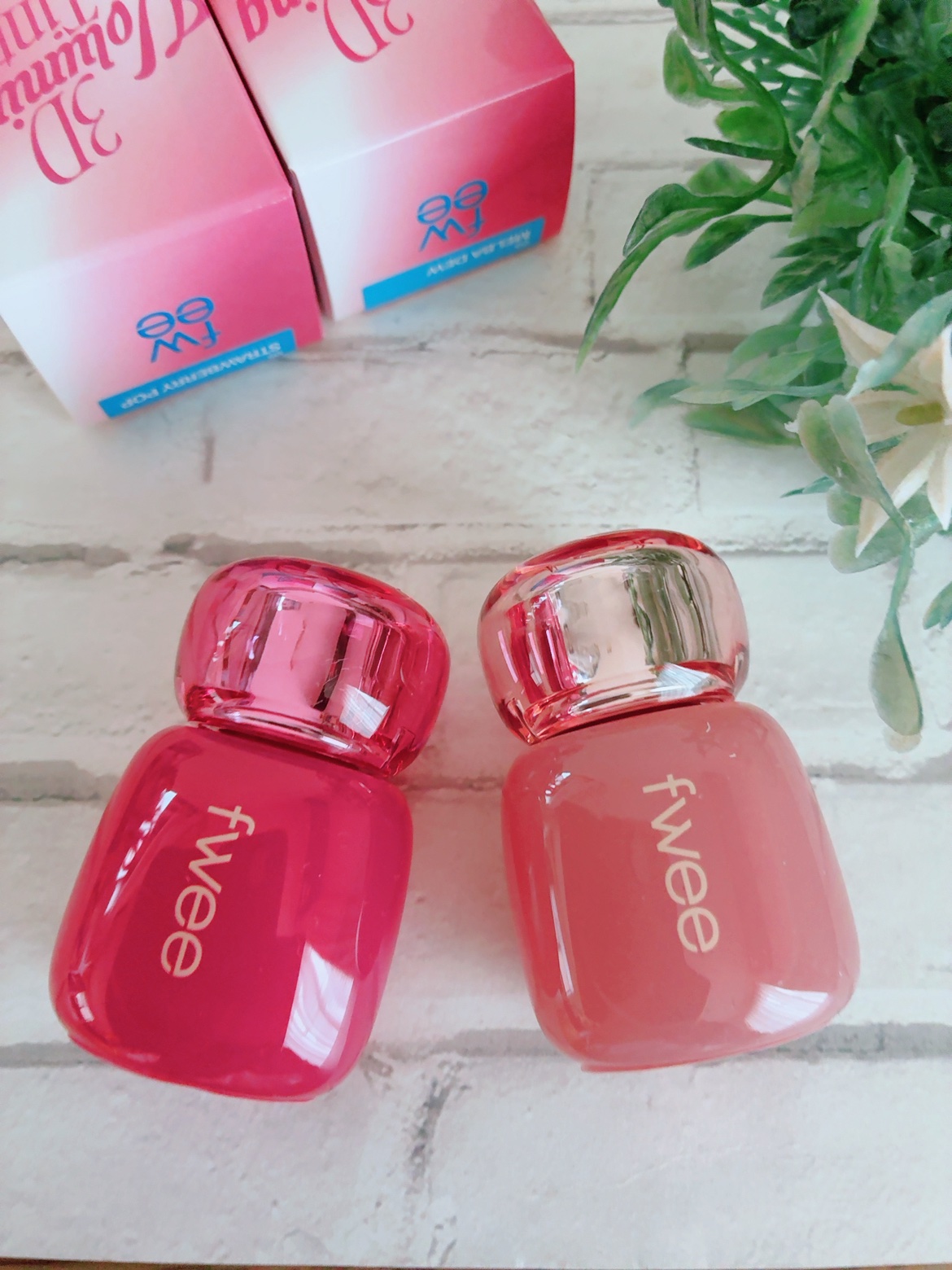 フィー 3Dボリューミングティント/fwee/リップティントを使ったクチコミ（1枚目）