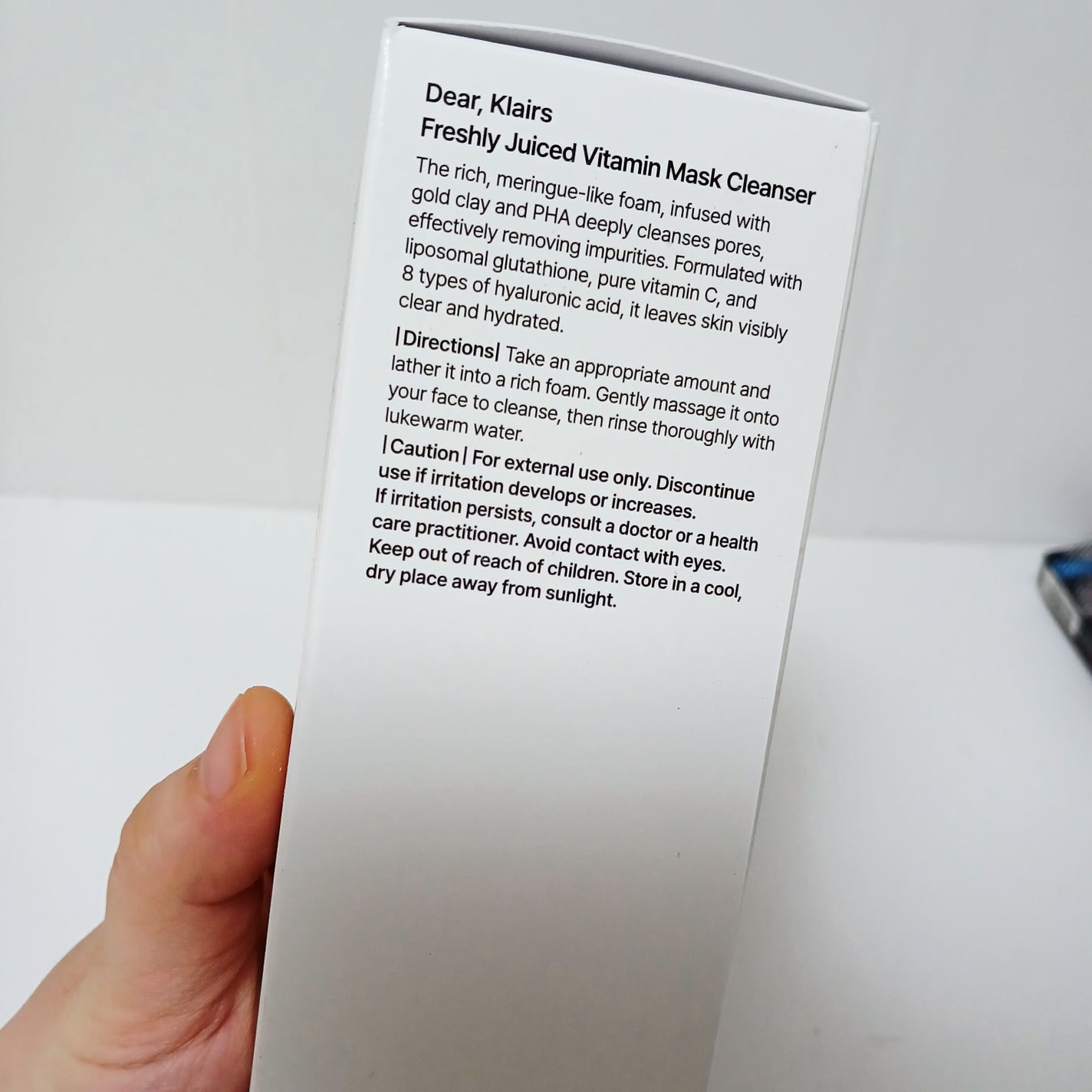 韓国オリーブヤング新作速報 on LIPS 「dear,klairsフレッシュリージューストビタミンマスクク..」(2枚目)
