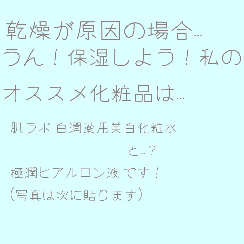 極潤ヒアルロン液(ハダラボモイスト化粧水d)/肌ラボ/化粧水を使ったクチコミ(3枚目)