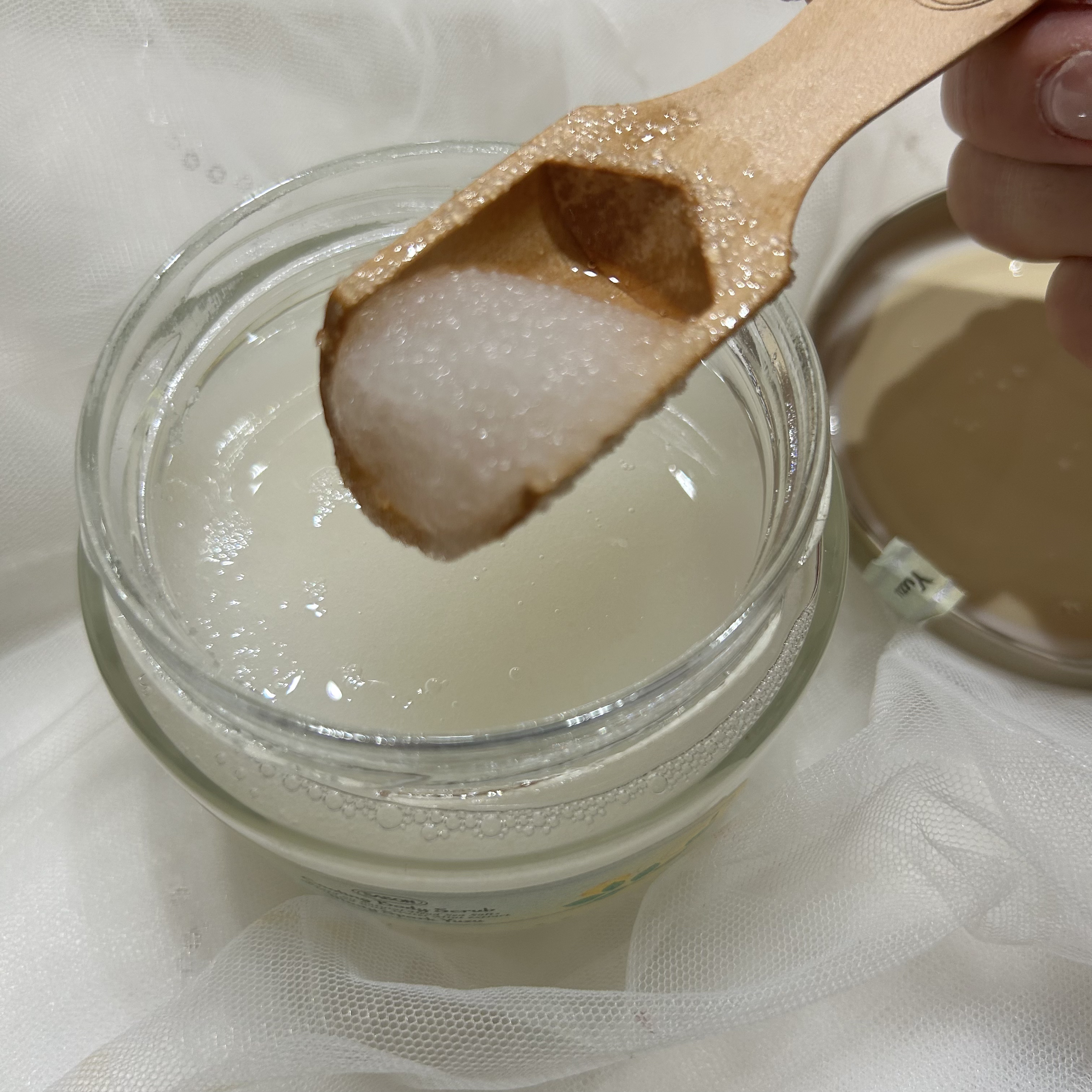 ボディスクラブ スパークリング・ユズ/SABON/ボディスクラブを使ったクチコミ（3枚目）