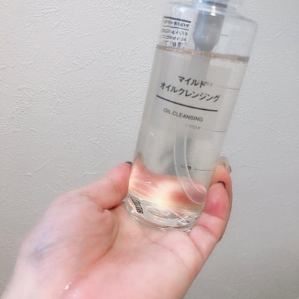 無印良品 マイルドオイルクレンジングのクチコミ「本日の#使い切りスキンケア
#リピートクレンジング
#無印良品
#無印良品マイルドクレンジン.....」(2枚目)