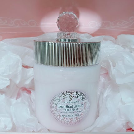 ジルスチュアート ホワイトフローラル ディープヘッドクレンズ/JILL STUART/市販シャンプーを使ったクチコミ(1枚目)