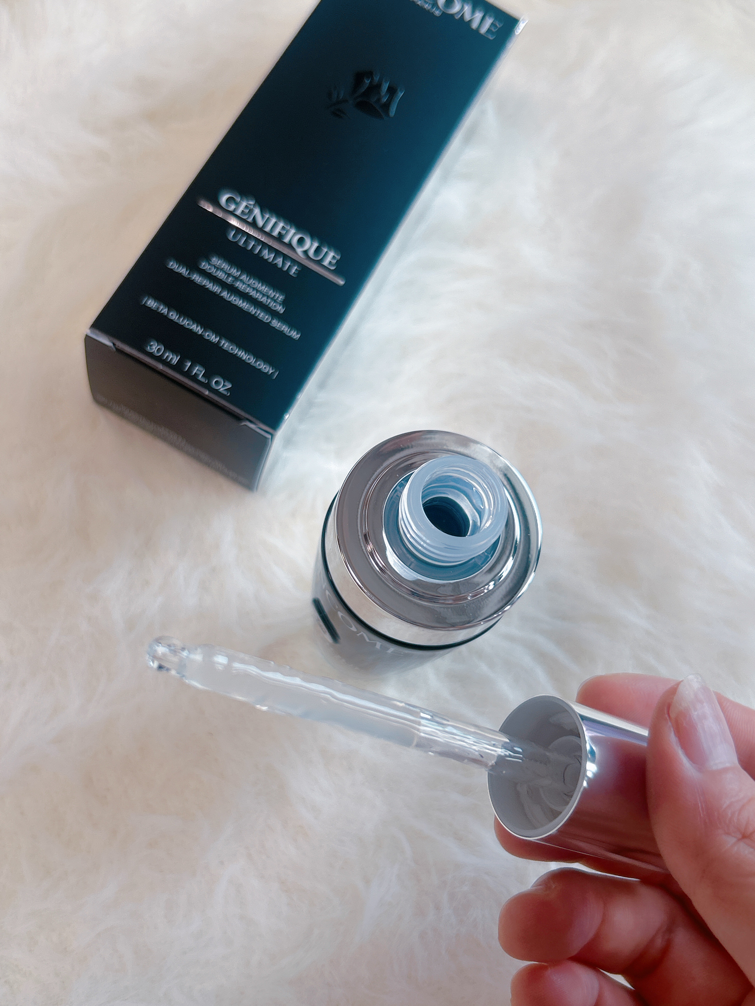 ジェニフィック アルティメ セラム/LANCOME/美容液を使ったクチコミ（2枚目）