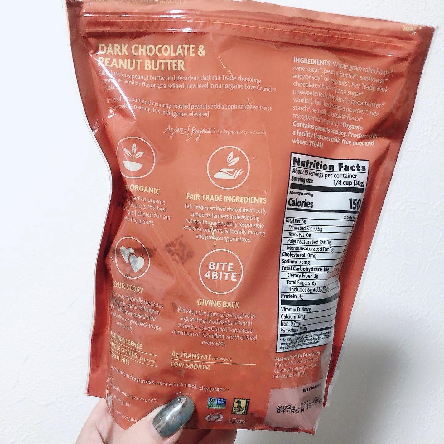 ラブクランチ/Nature's Path/バランス栄養食を使ったクチコミ(3枚目)