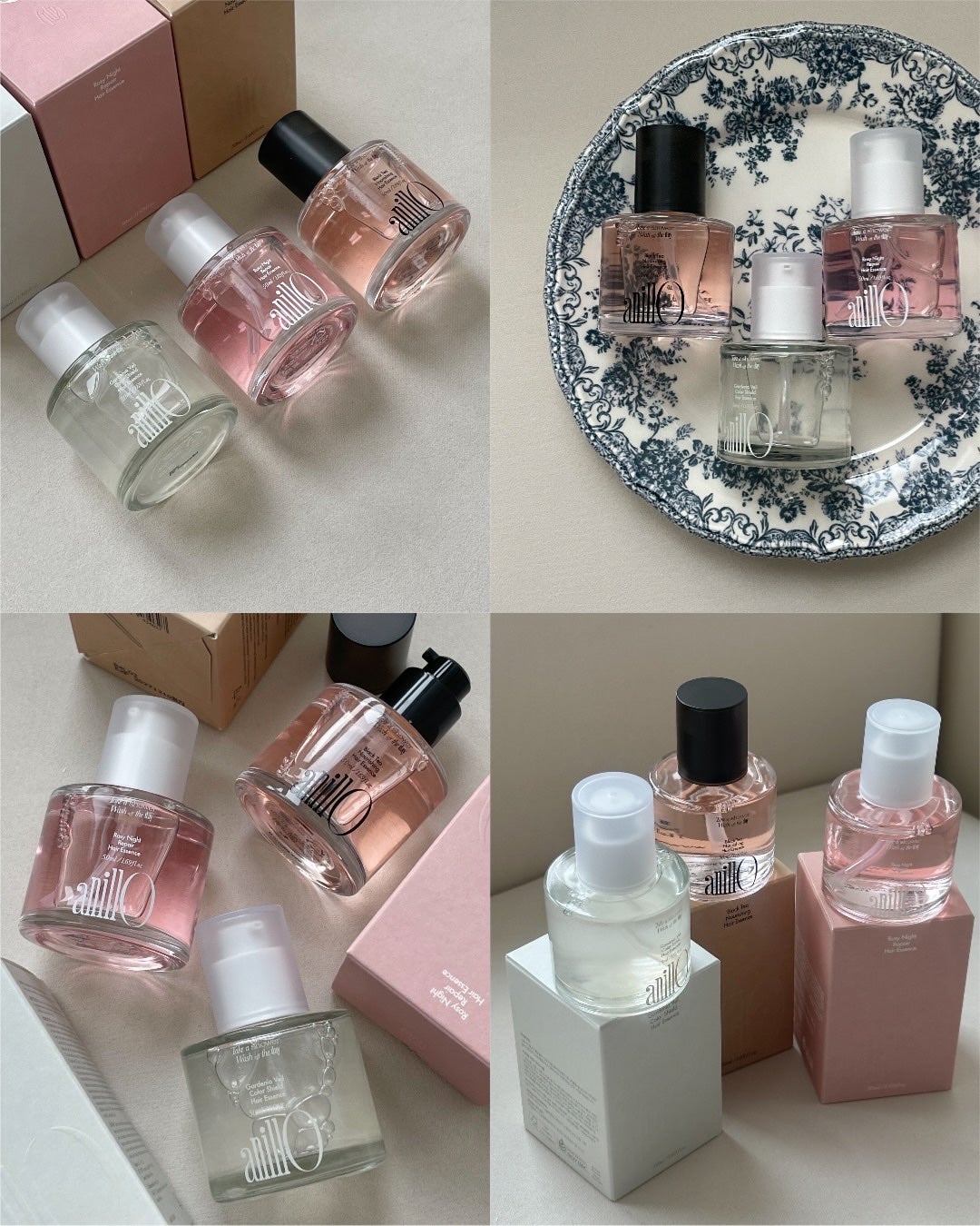 ロージーナイトヘアエッセンス/ANILLO/ヘアオイルを使ったクチコミ(7枚目)