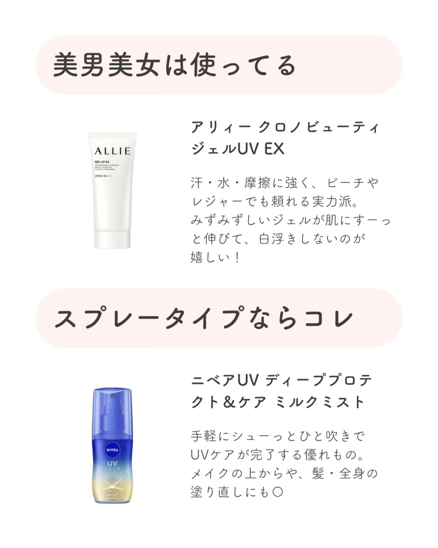 ニベアUV ディープ プロテクト＆ケア ジェル/ニベア/日焼け止めジェルを使ったクチコミ（3枚目）