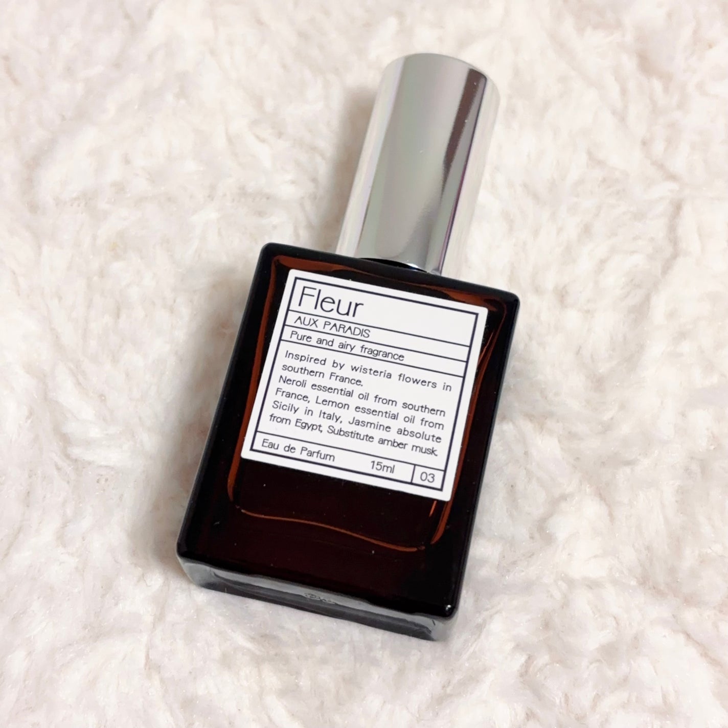 オードパルファム #03 Fleur〔フルール〕/AUX PARADIS/香水(レディース)を使ったクチコミ(1枚目)