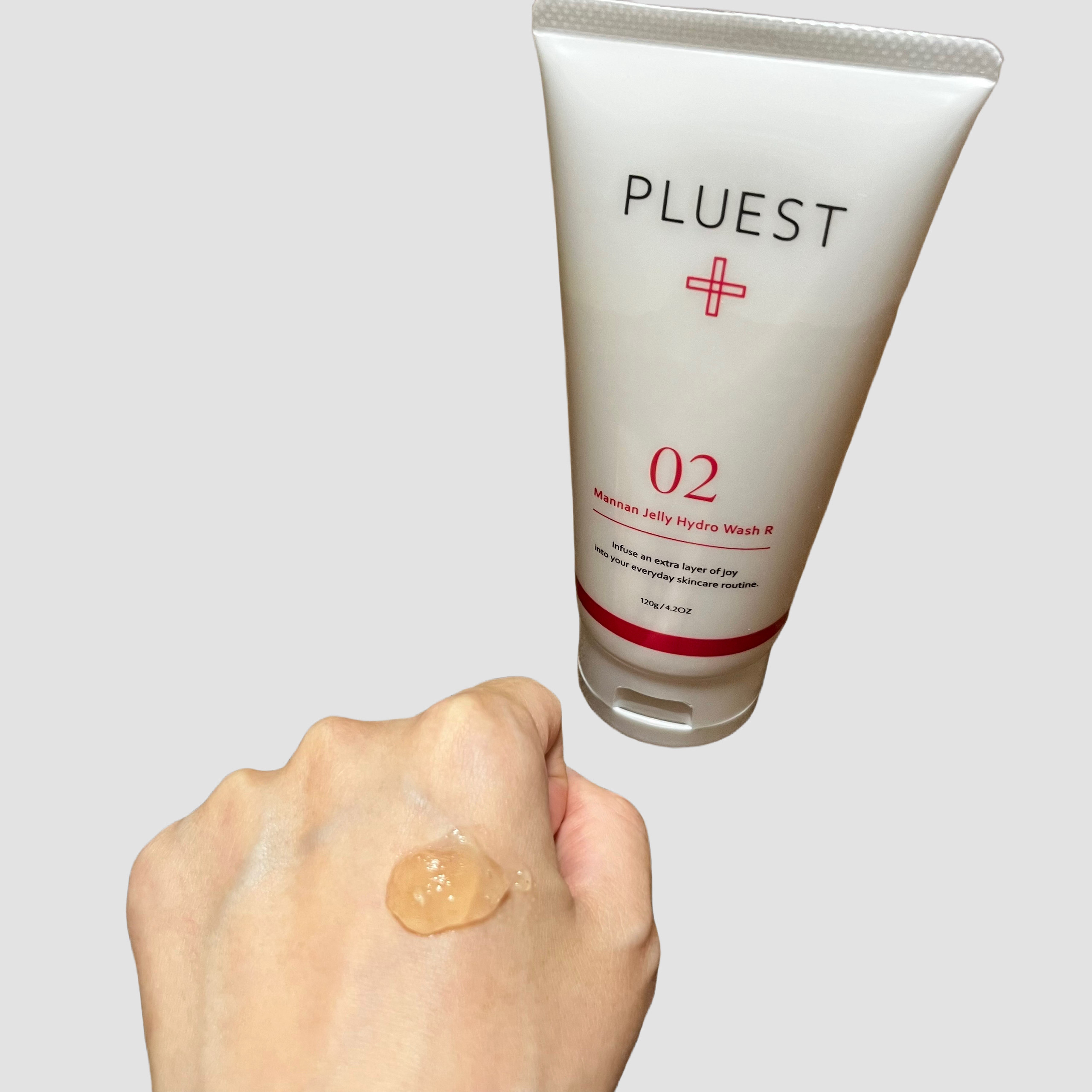 マンナンジェリーハイドロウォッシュ R/PLUEST/洗顔料を使ったクチコミ（2枚目）