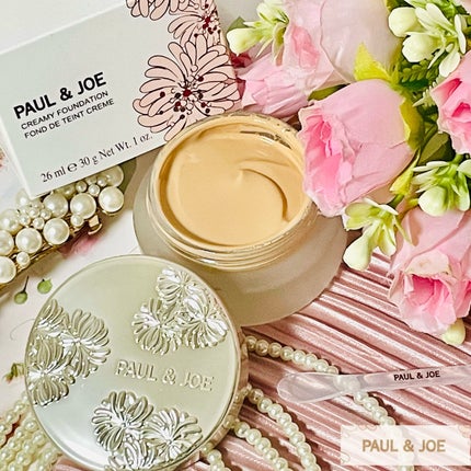 サブライム クリーム ファンデーション/PAUL & JOE BEAUTE/クリーム・エマルジョンファンデーションを使ったクチコミ(7枚目)