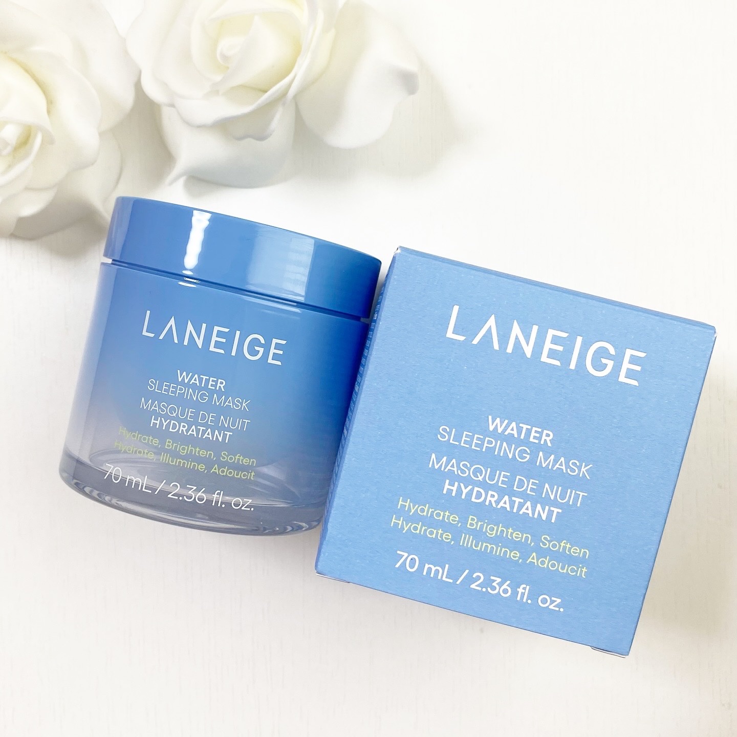 ウォータースリーピングマスク N/LANEIGE/フェイスクリームを使ったクチコミ（1枚目）