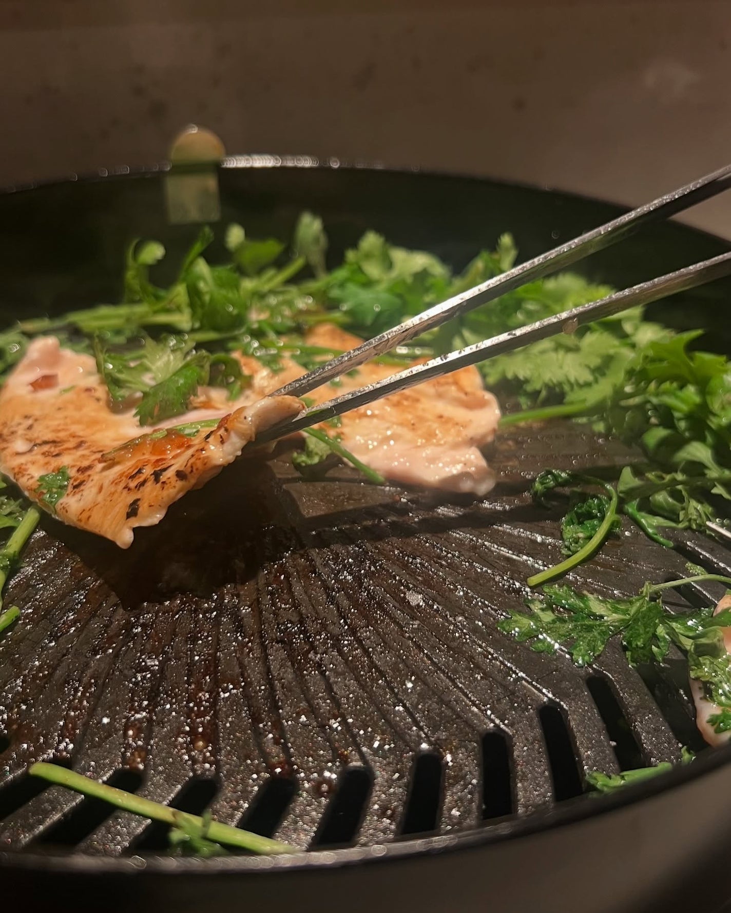 ぽんず。((フォロバ強化中)) on LIPS 「𓅫⸒⸒焼きしゃぶネギ塩ロース、焼きしゃぶパクチー、鶏ハンバーグ..」(7枚目)