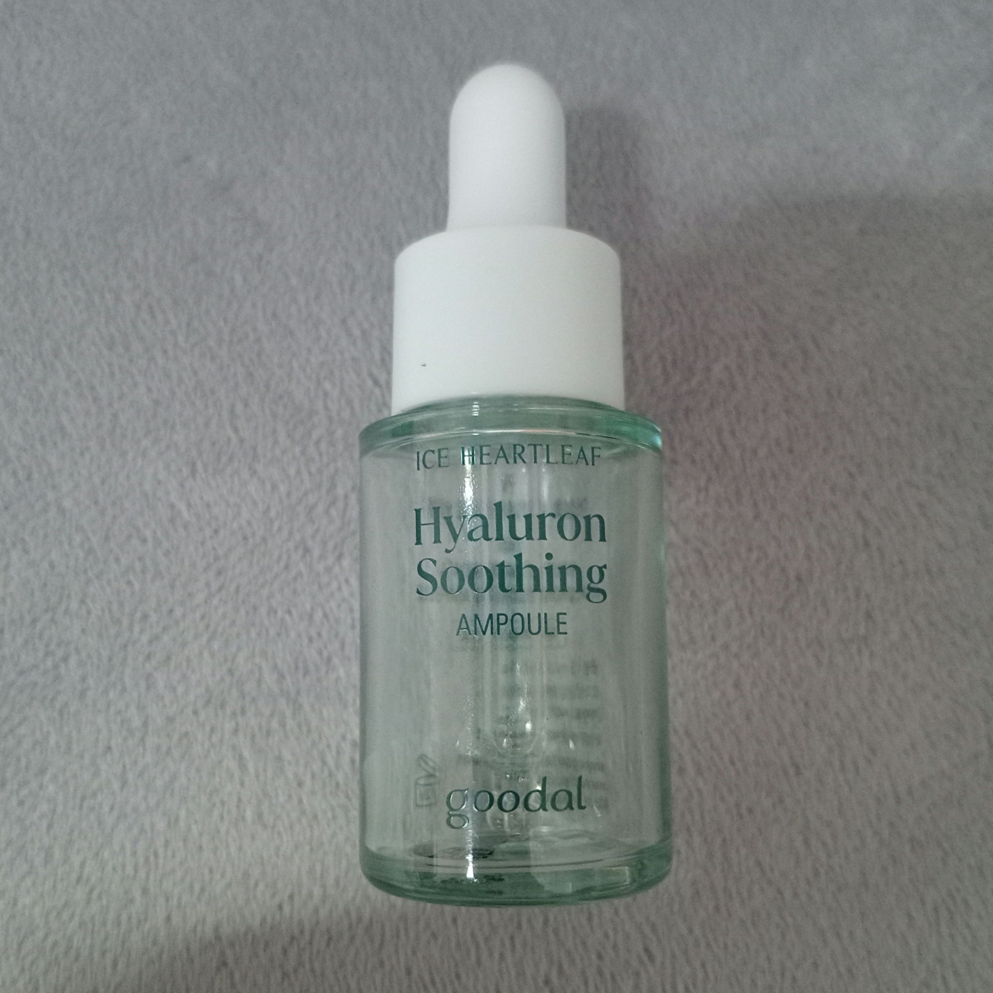 ドクダミヒアルロンスージングアンプル/goodal/美容液を使ったクチコミ（1枚目）