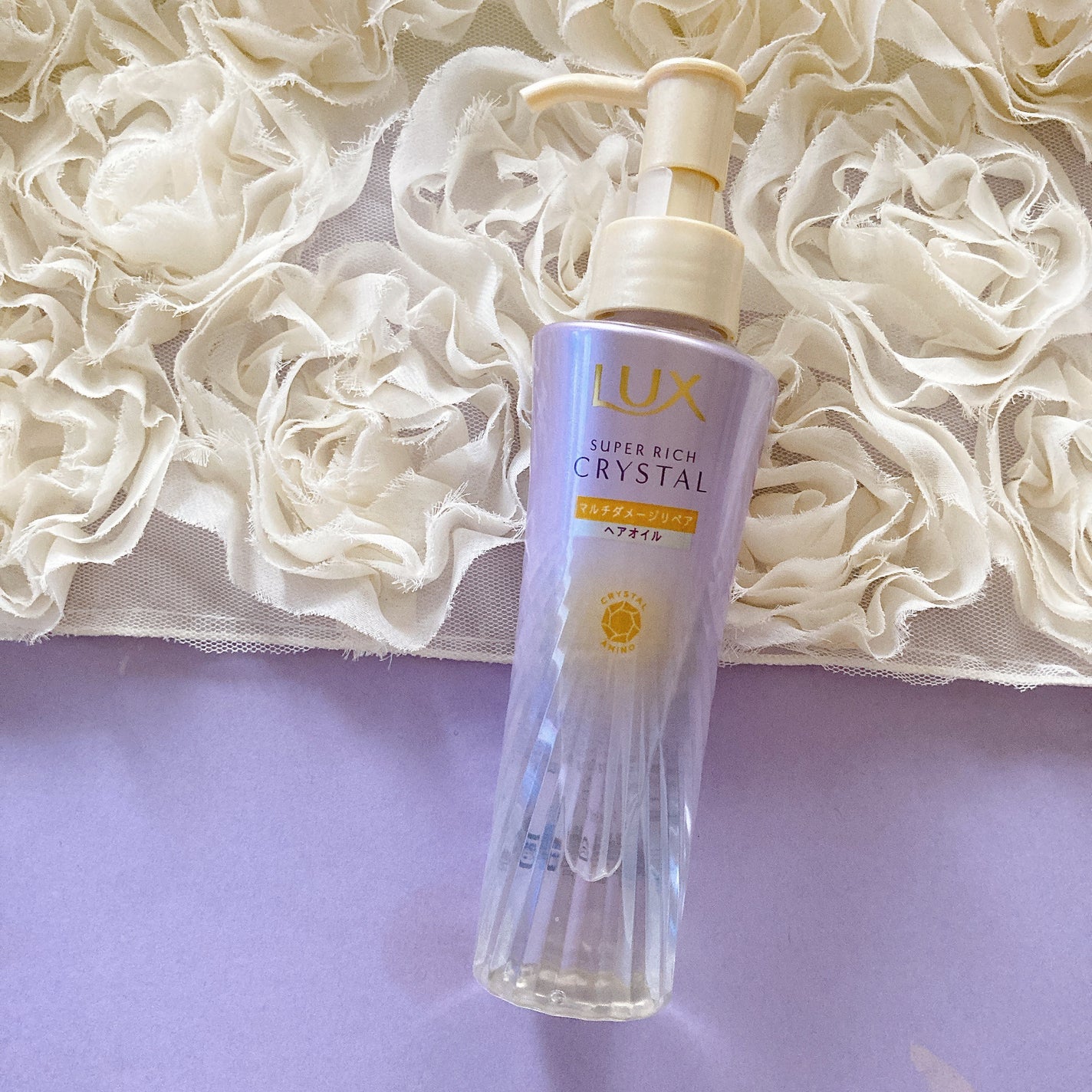 スーパーリッチクリスタル マルチダメージリペア シャンプー/トリートメント/LUX/市販シャンプーを使ったクチコミ(6枚目)