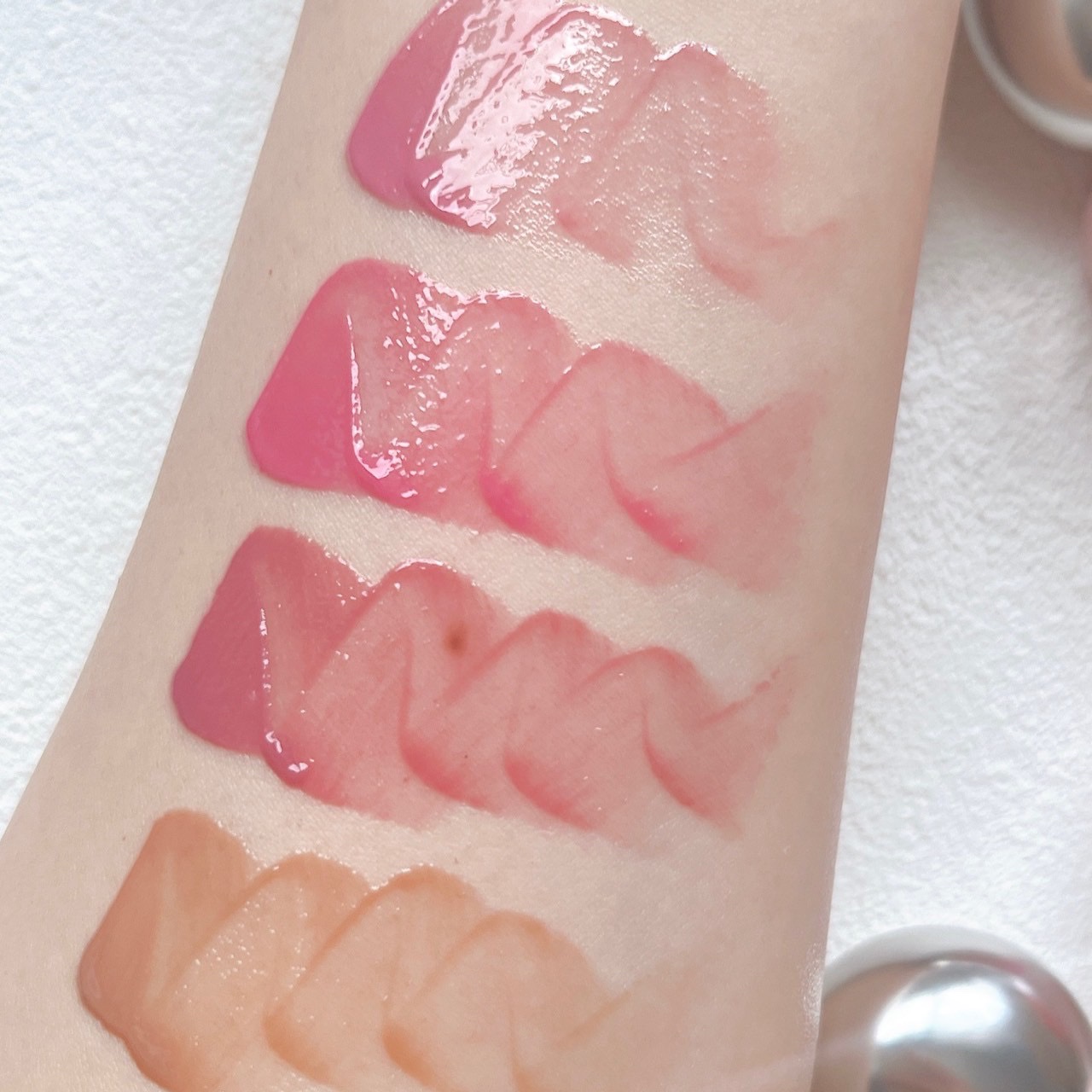 デュー ドロップ ティント/Coralhaze/リップティントを使ったクチコミ（2枚目）