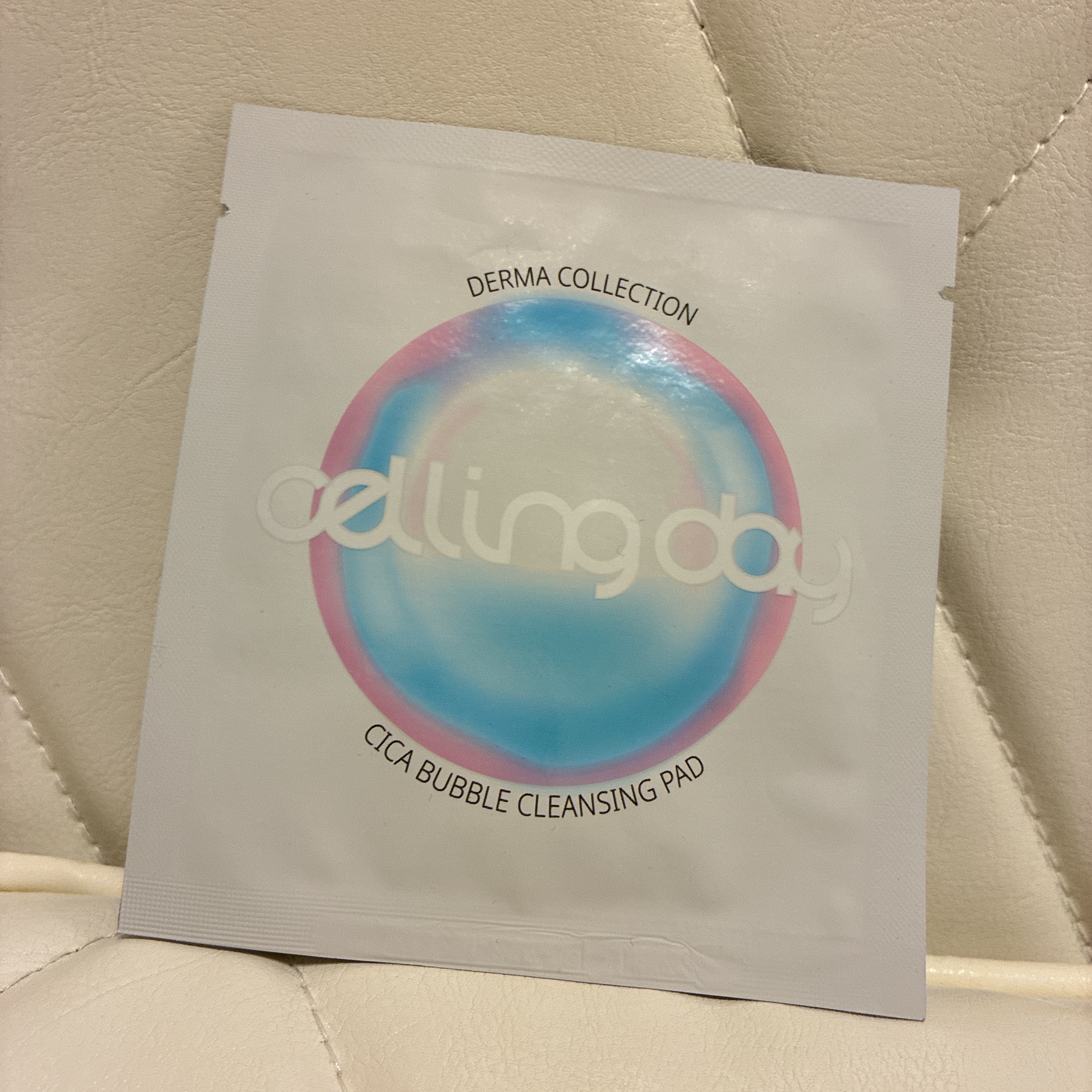 ダーマコレクション シカ バブル クレンジングパッド/CELLING DAY/クレンジングシートを使ったクチコミ（1枚目）