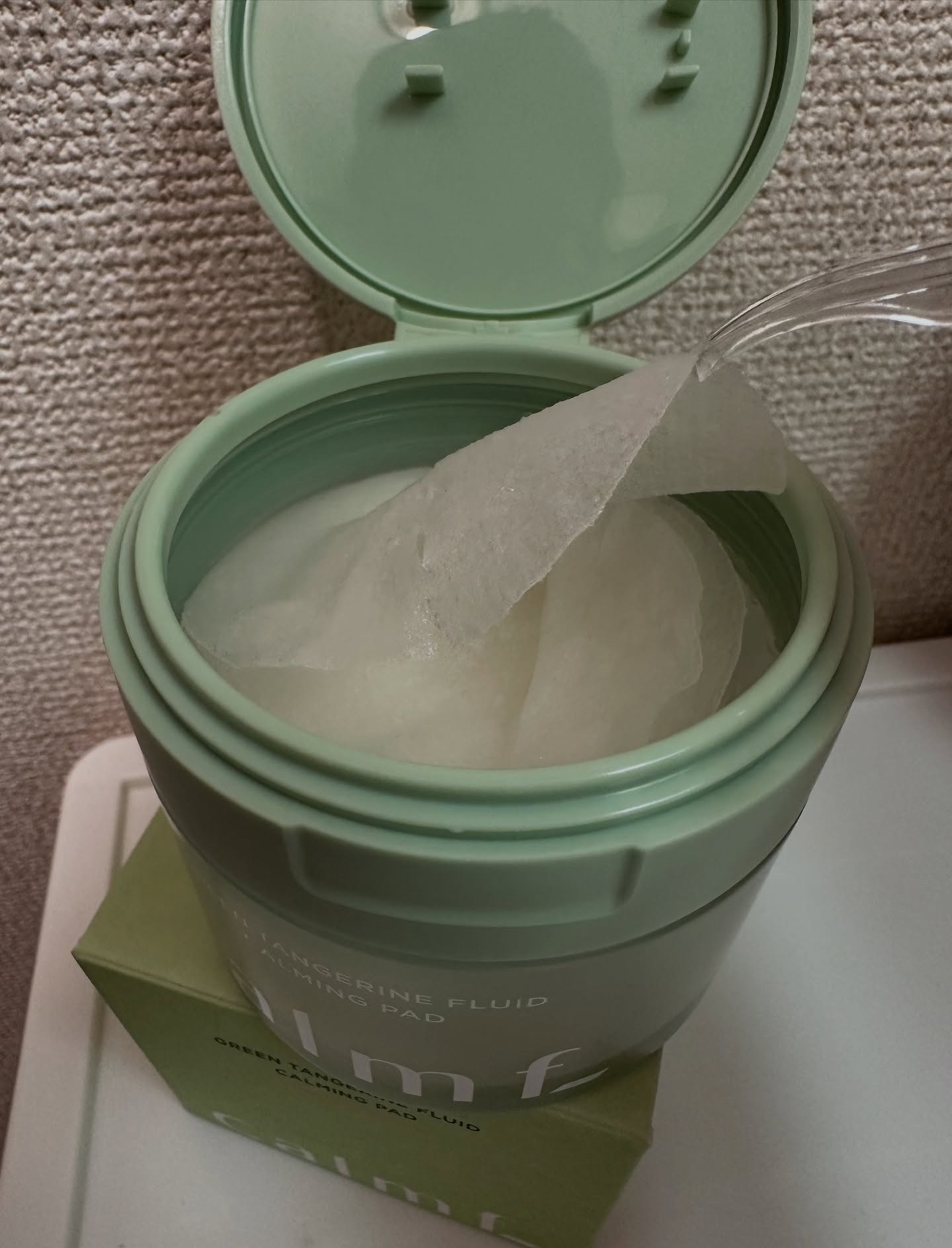 鎮静エッセンストナーパッド/Calmf_/トナーパッドを使ったクチコミ（3枚目）