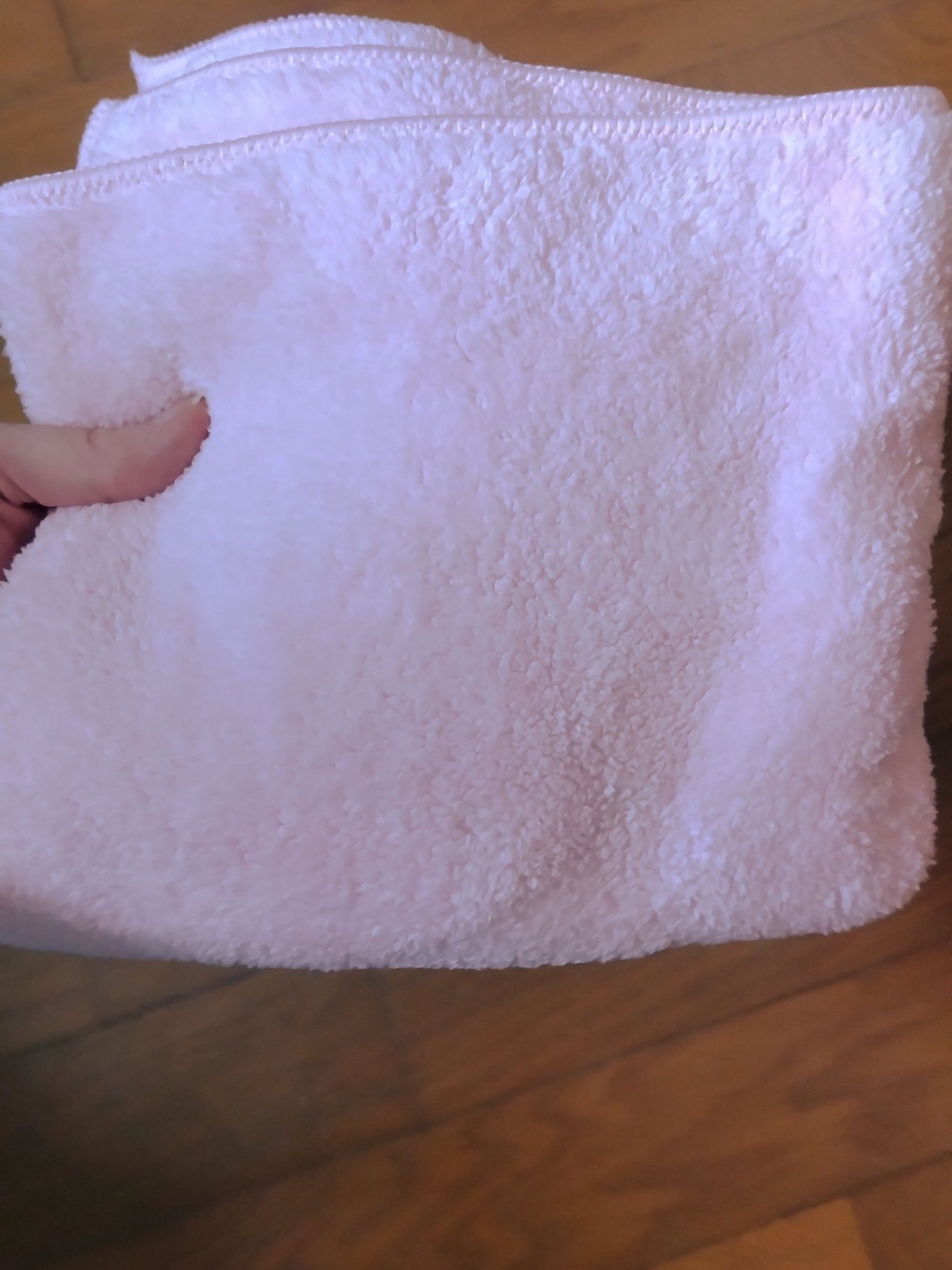 ヘアドライマイクロファイバータオル/ハホニコハッピーライフ/ヘアケアグッズを使ったクチコミ(1枚目)